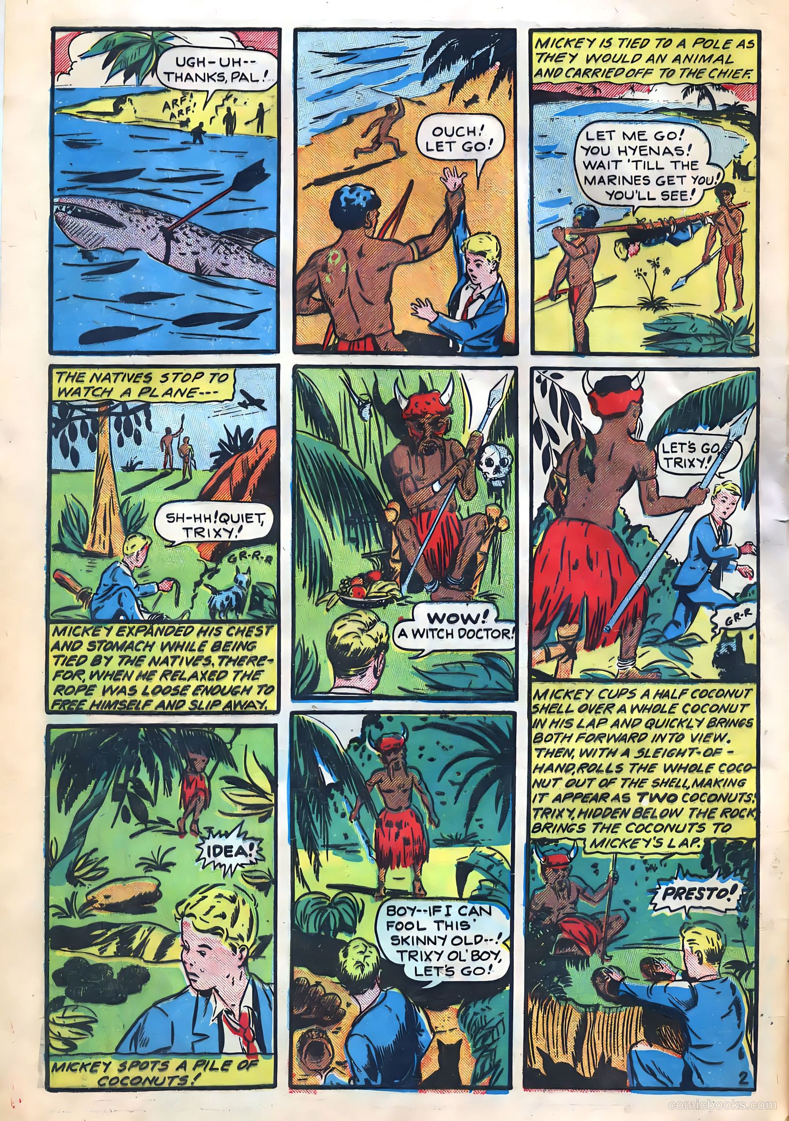 Crown Comics #3 (1945) — page 4