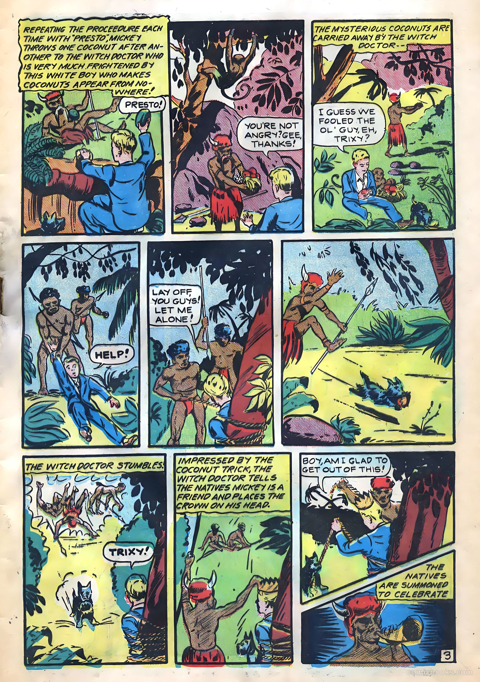 Crown Comics #3 (1945) — page 5