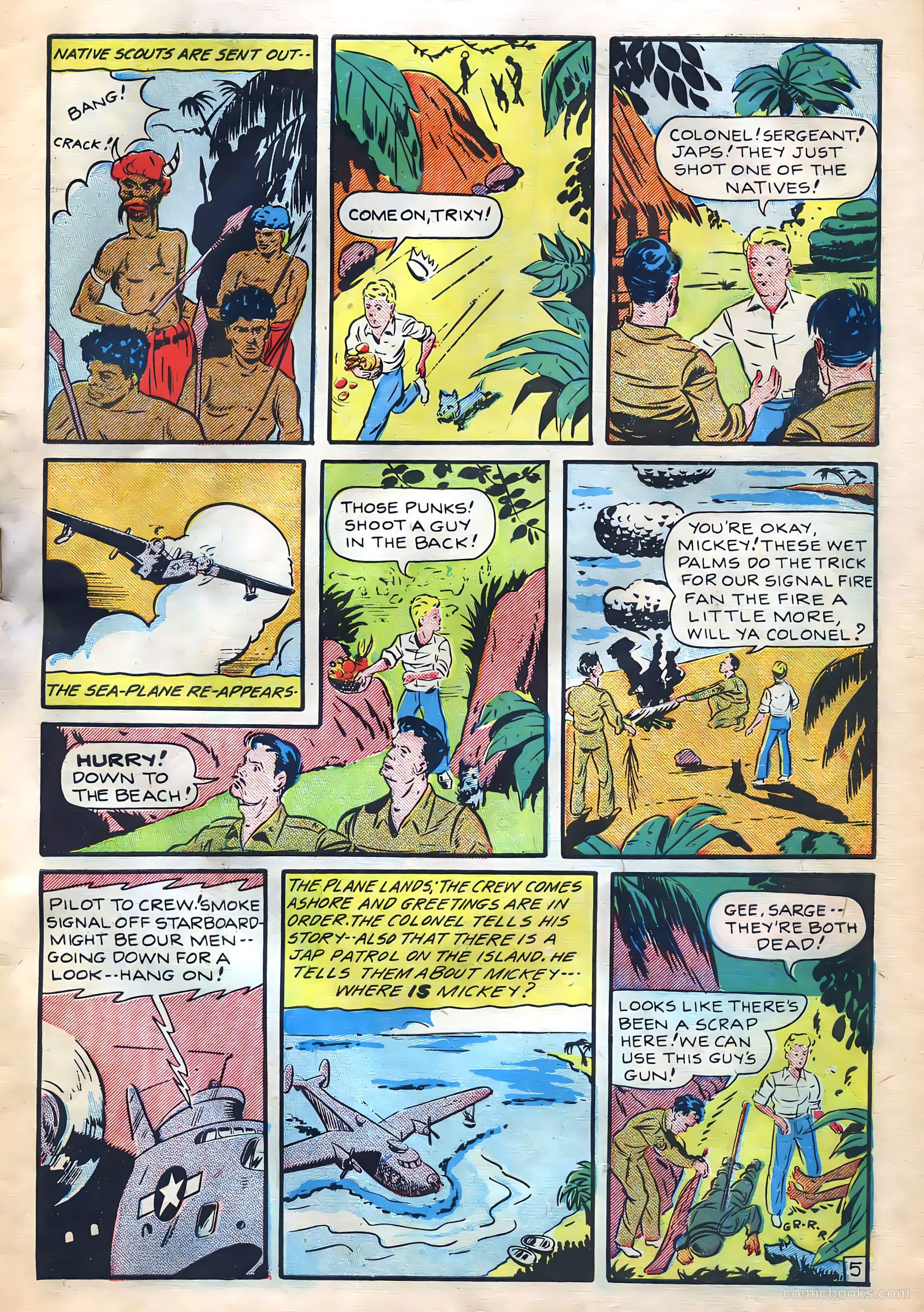 Crown Comics #3 (1945) — page 7