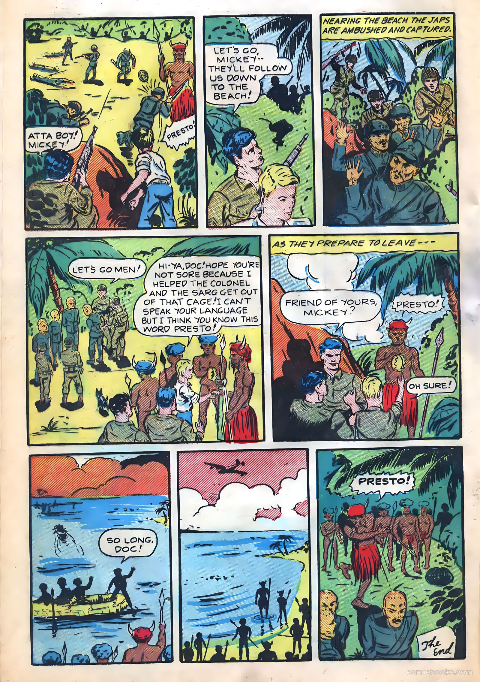 Crown Comics #3 (1945) — page 8