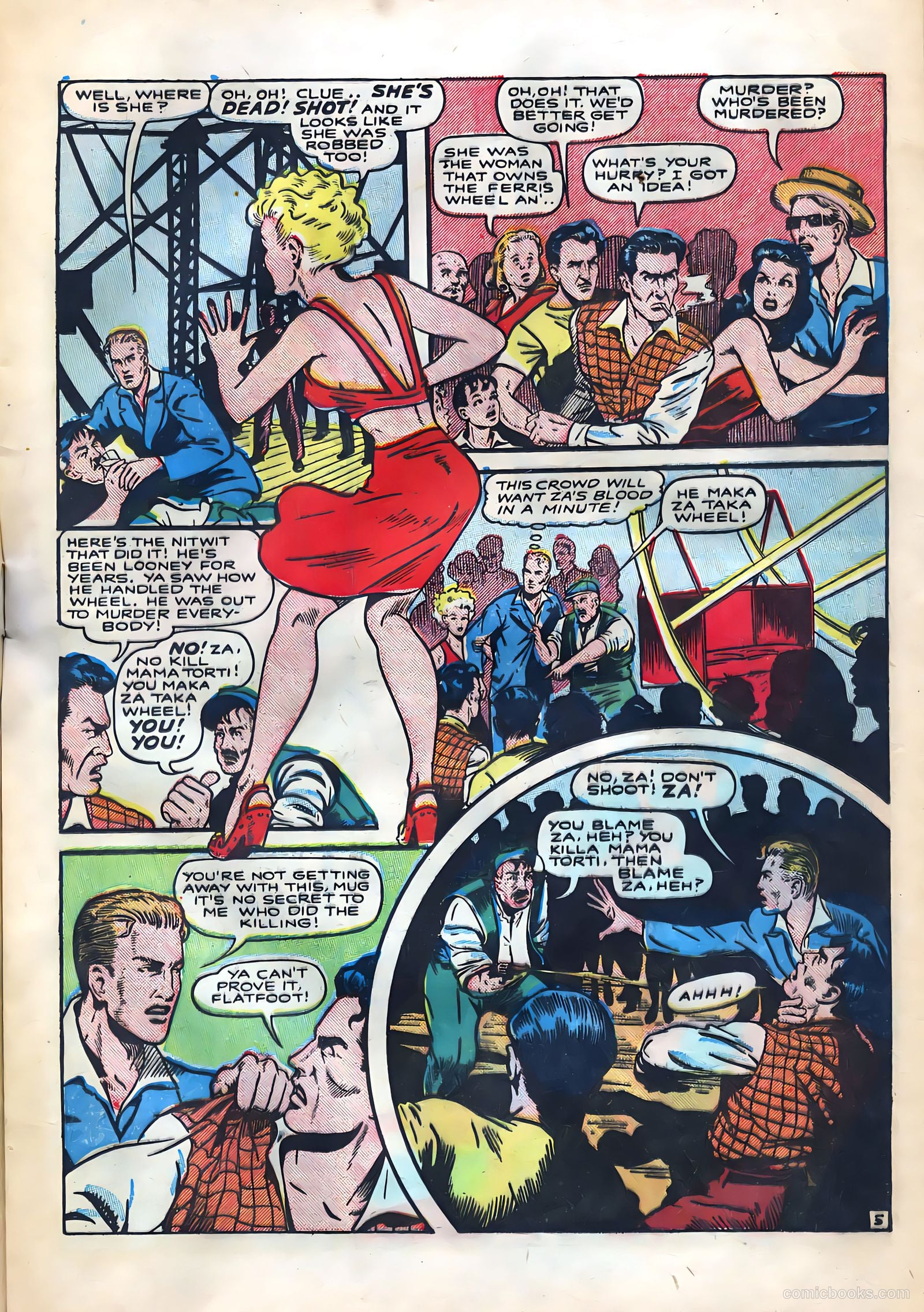 Crown Comics #3 (1945) — page 13
