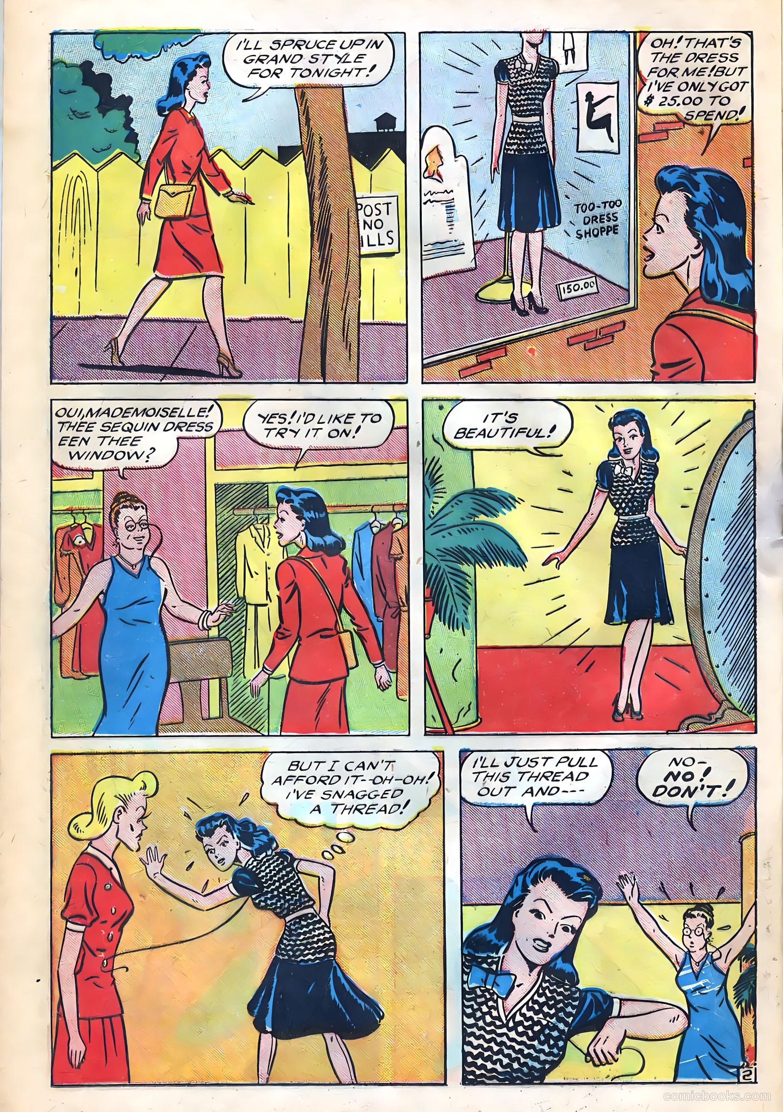 Crown Comics #3 (1945) — page 16