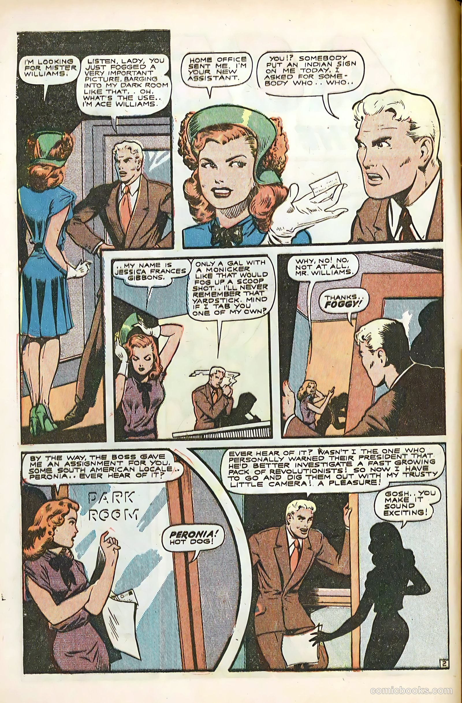 Crown Comics #4 (1945) — page 4