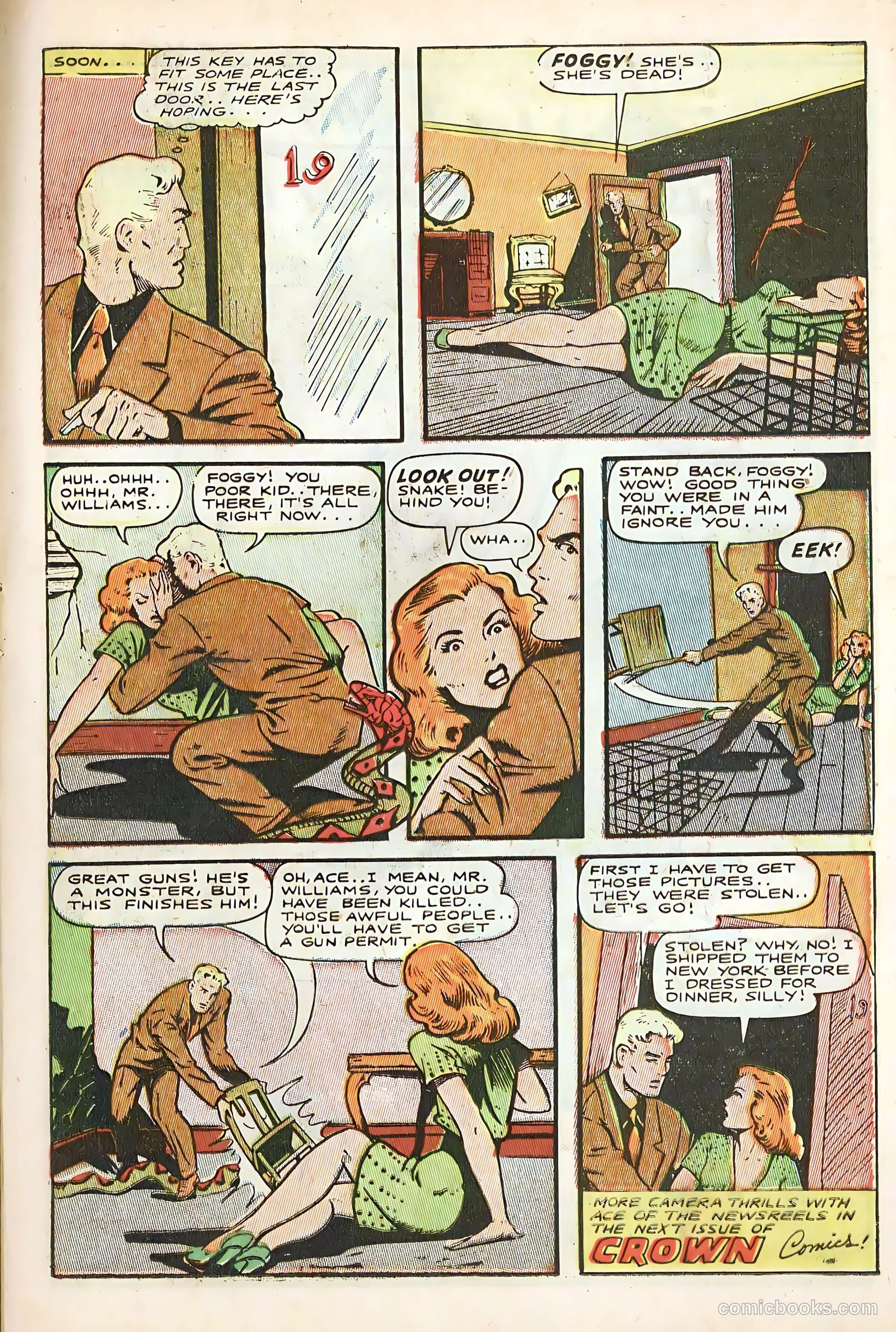 Crown Comics #4 (1945) — page 11