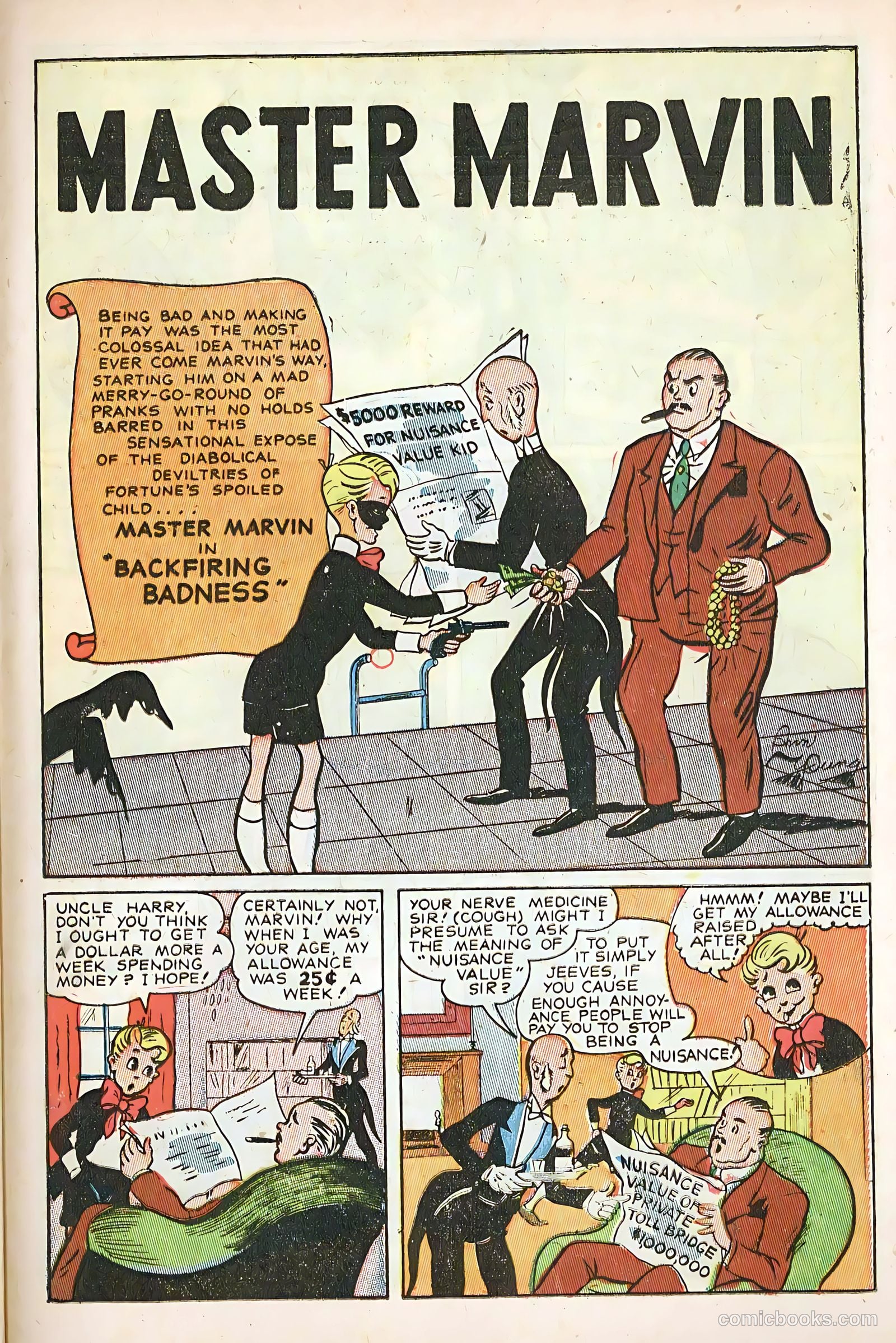 Crown Comics #4 (1945) — page 23