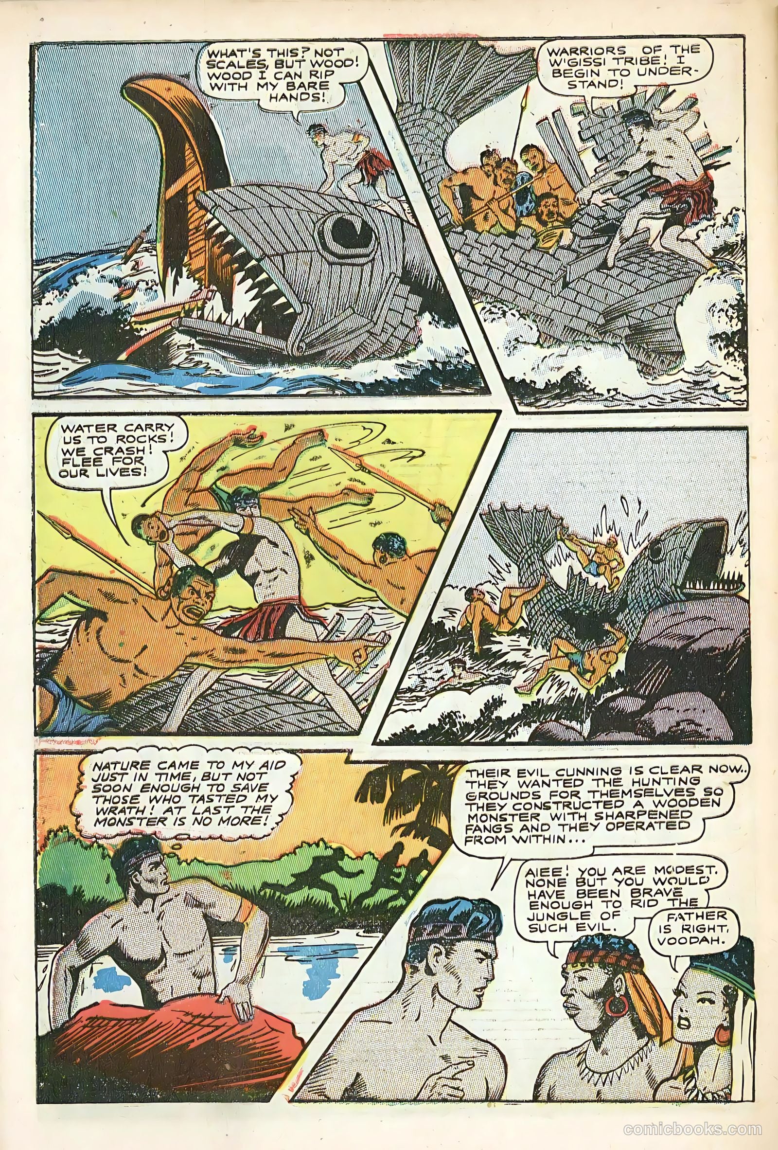 Crown Comics #4 (1945) — page 34