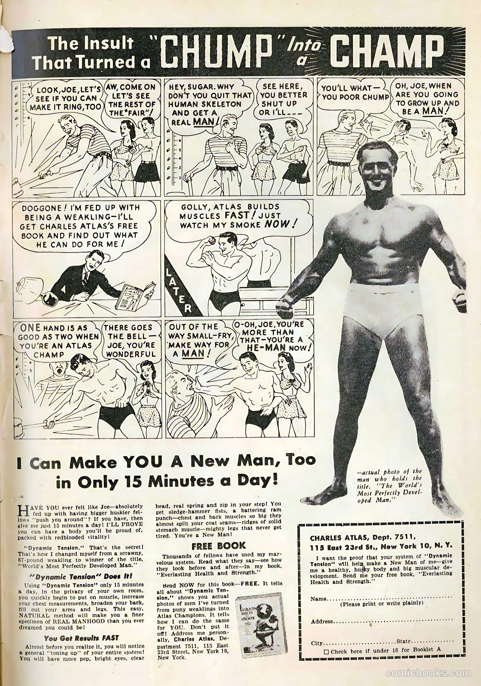 Crown Comics #4 (1945) — page 35