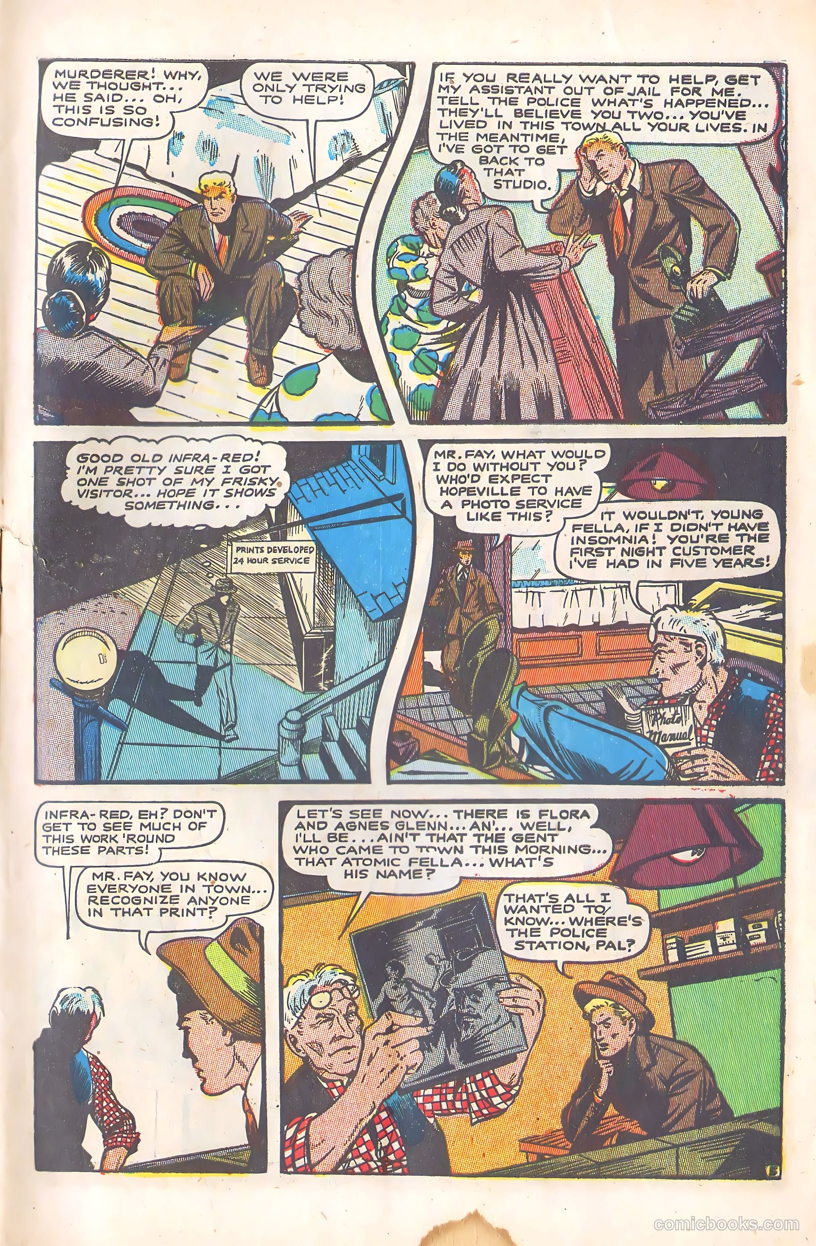Crown Comics #5 (1945) — page 7