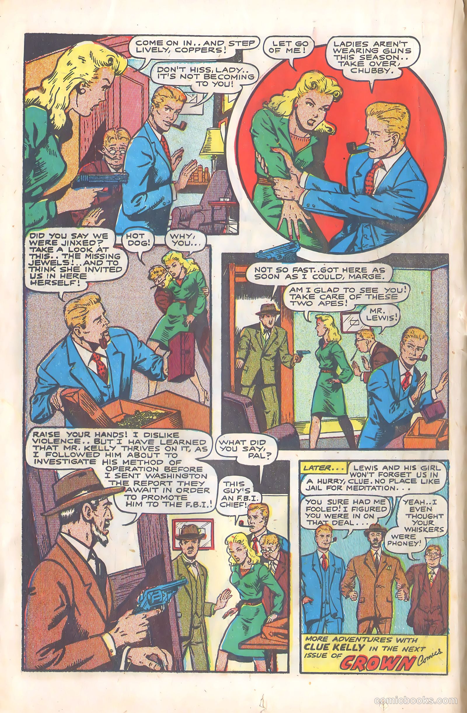 Crown Comics #5 (1945) — page 22