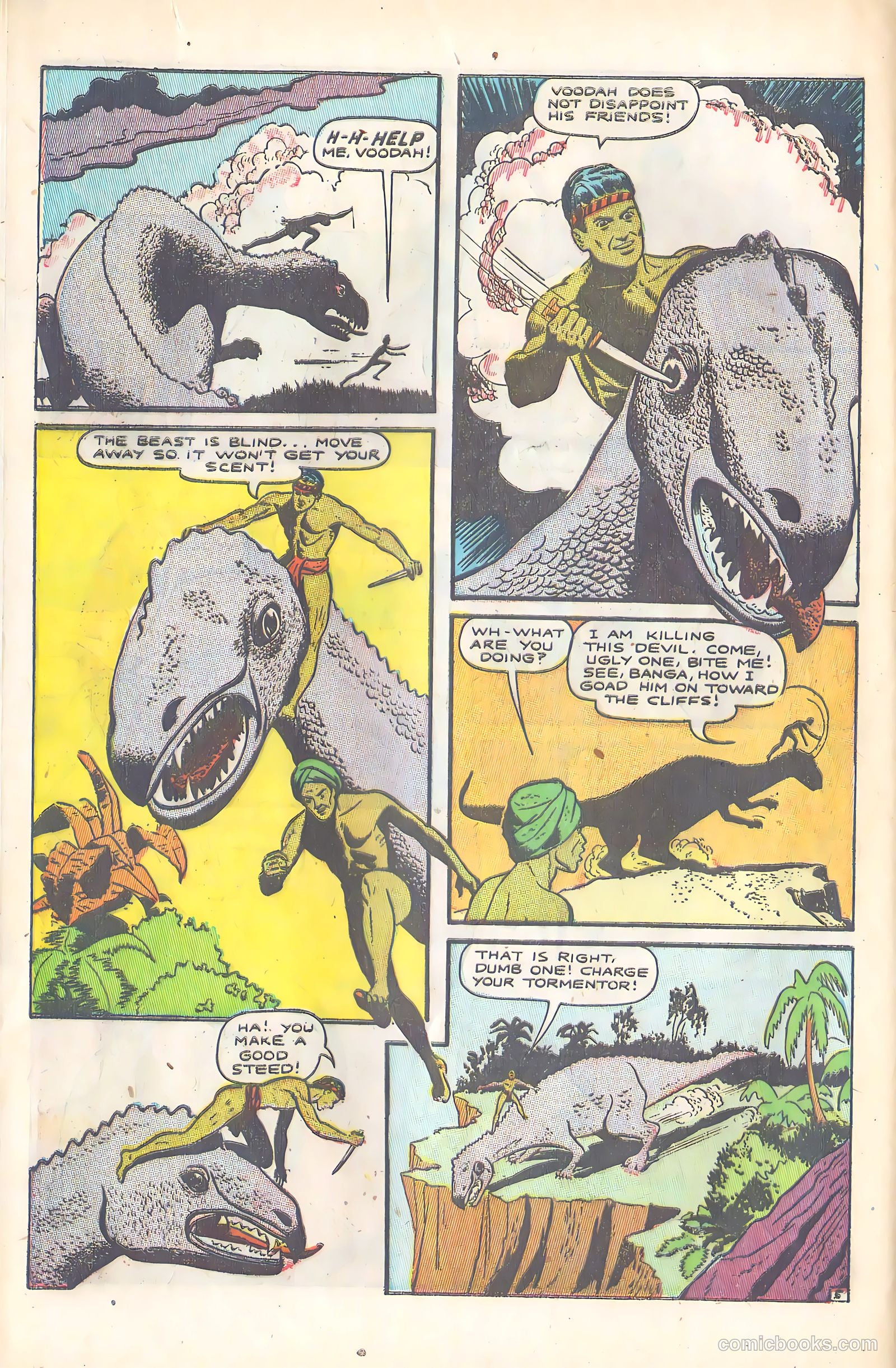 Crown Comics #5 (1945) — page 34