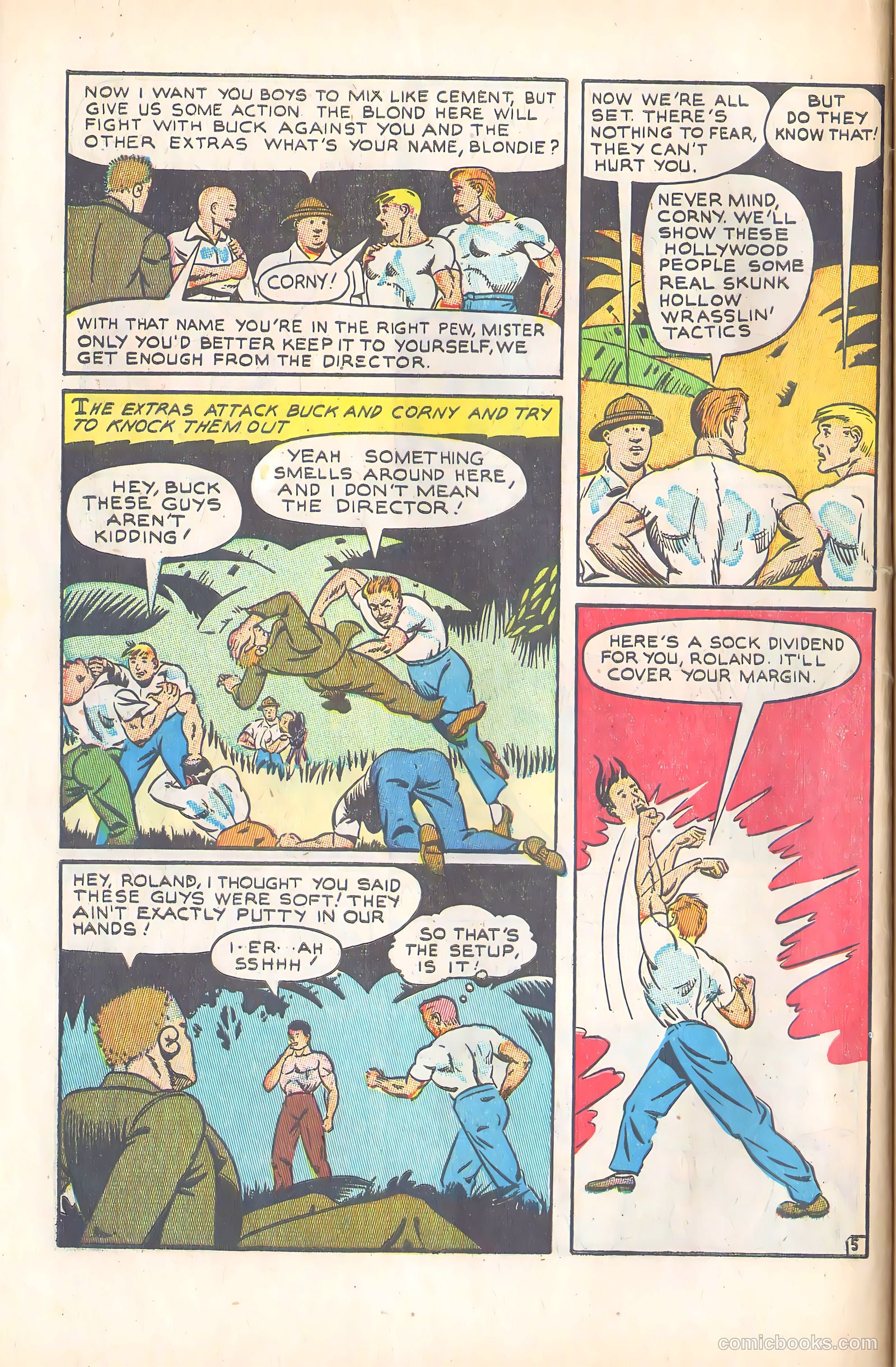 Crown Comics #5 (1945) — page 40