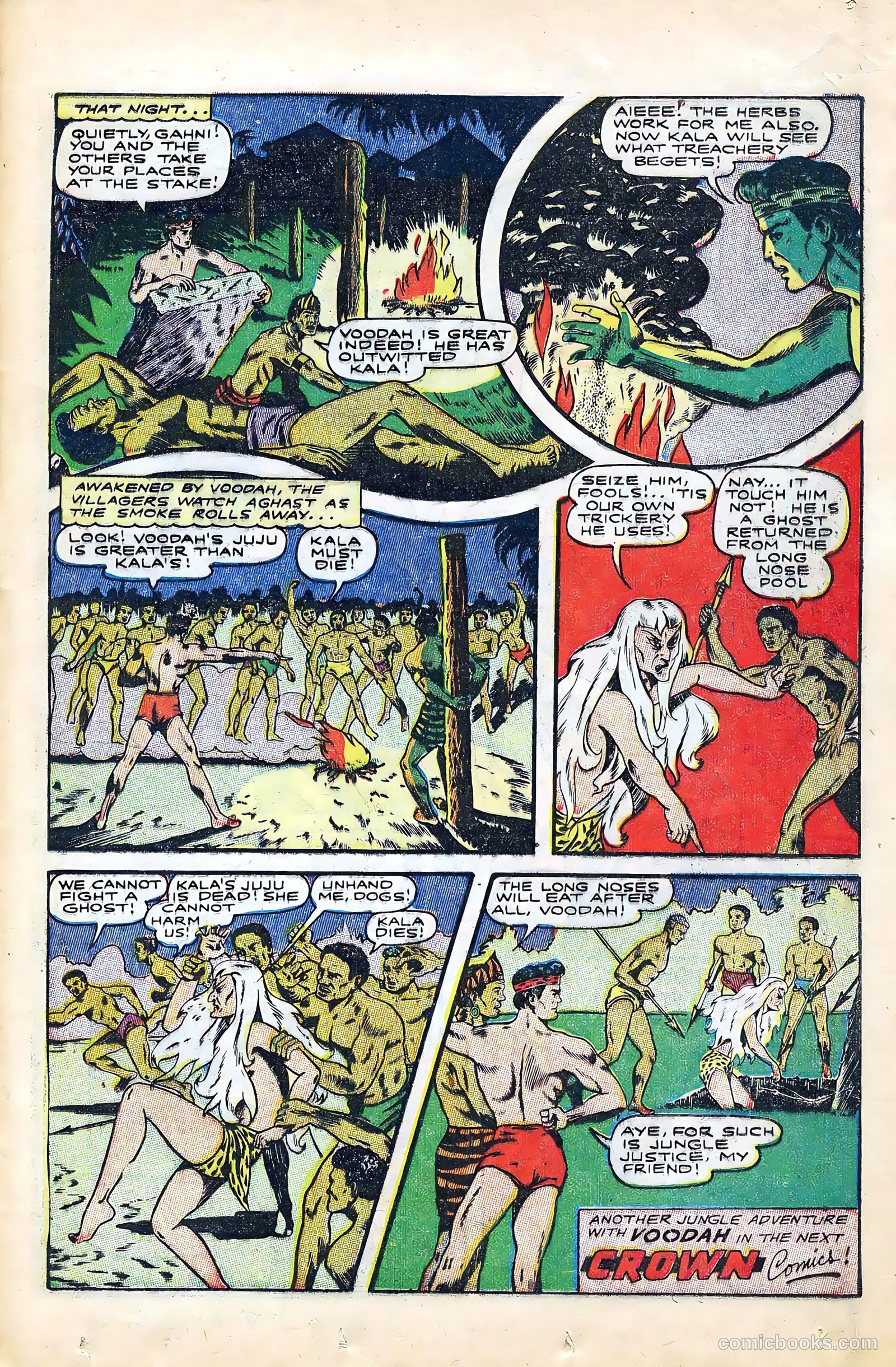 Crown Comics #6 (1945) — page 35