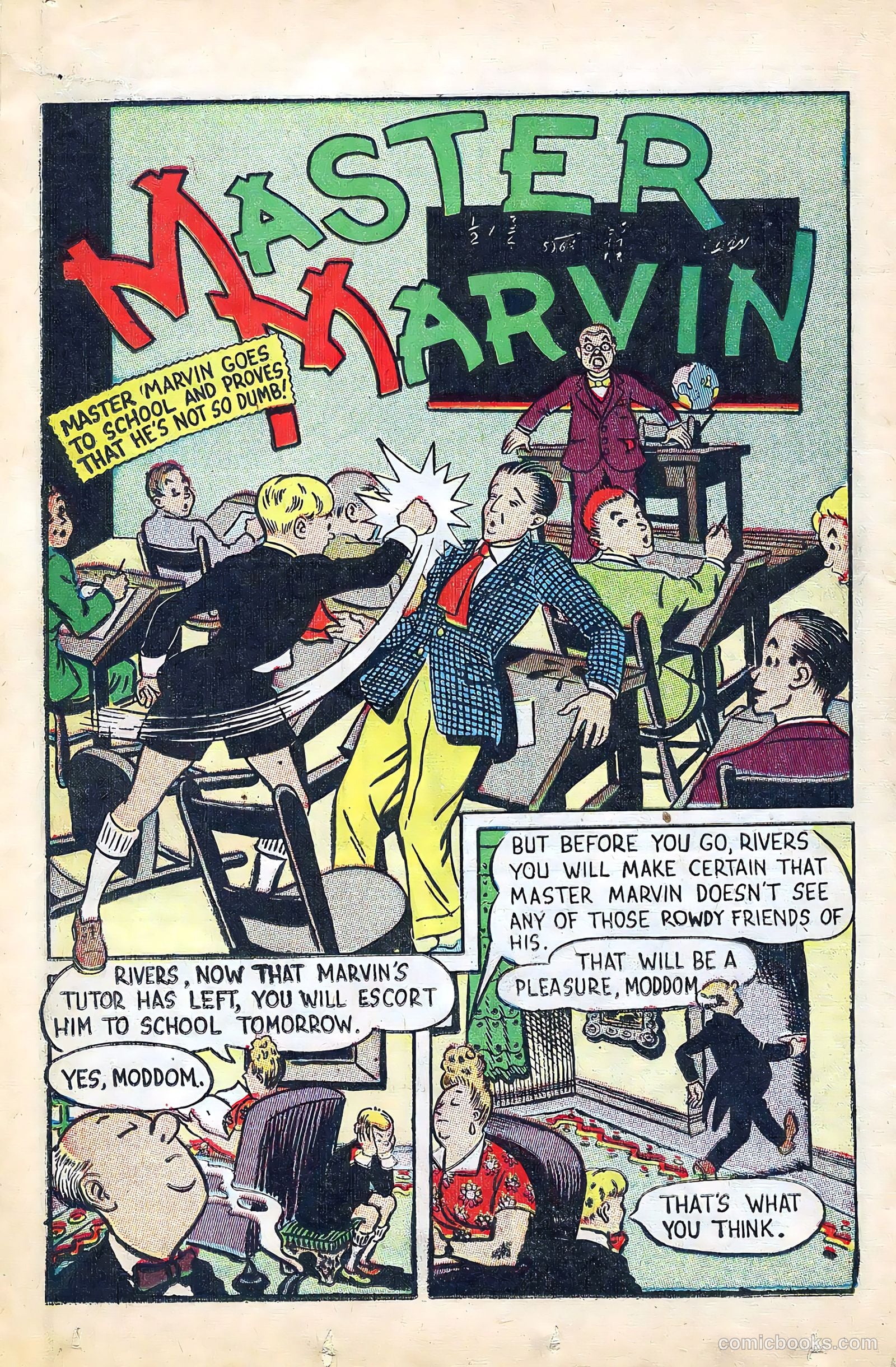 Crown Comics #6 (1945) — page 36