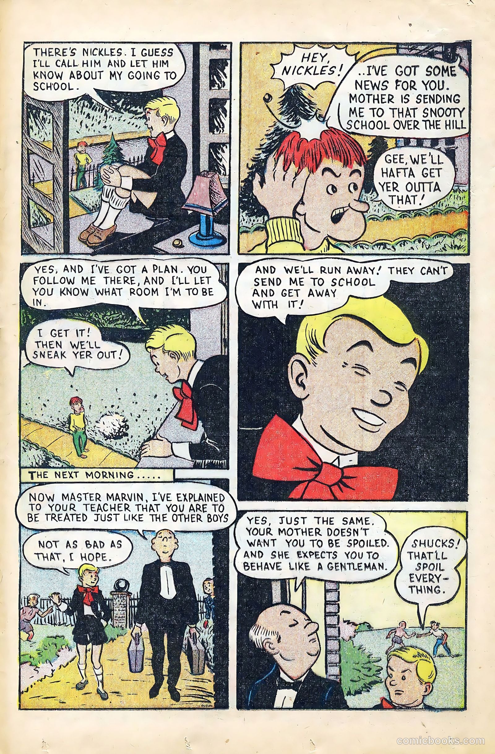 Crown Comics #6 (1945) — page 37