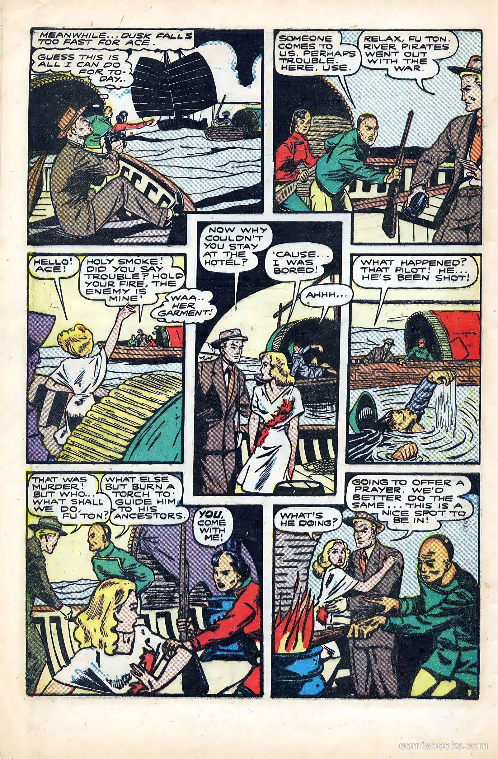 Crown Comics #6 (1945) — page 44