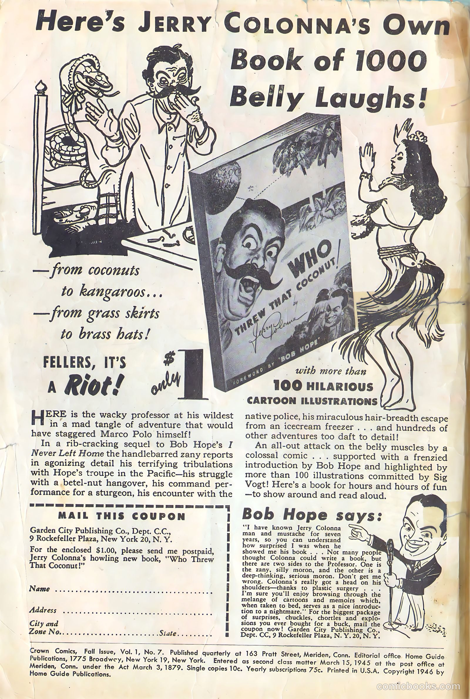 Crown Comics #7 (1945) — page 2