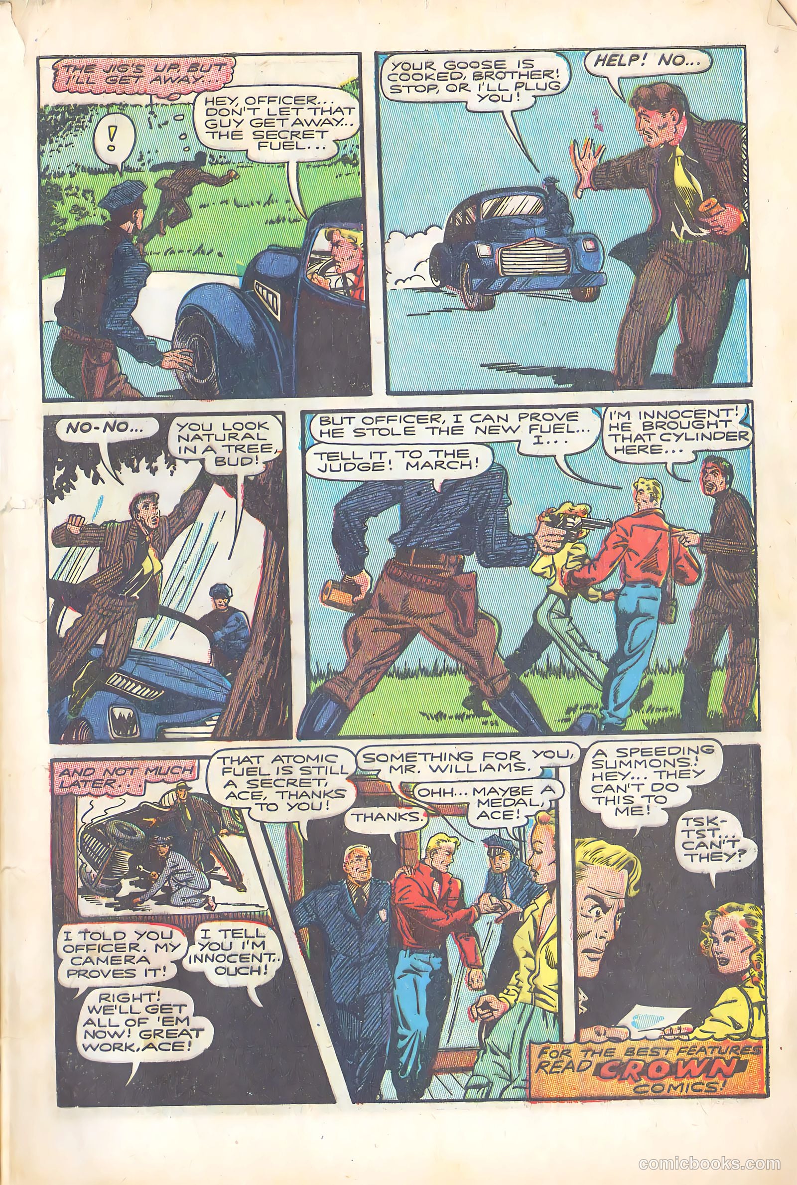 Crown Comics #7 (1945) — page 7