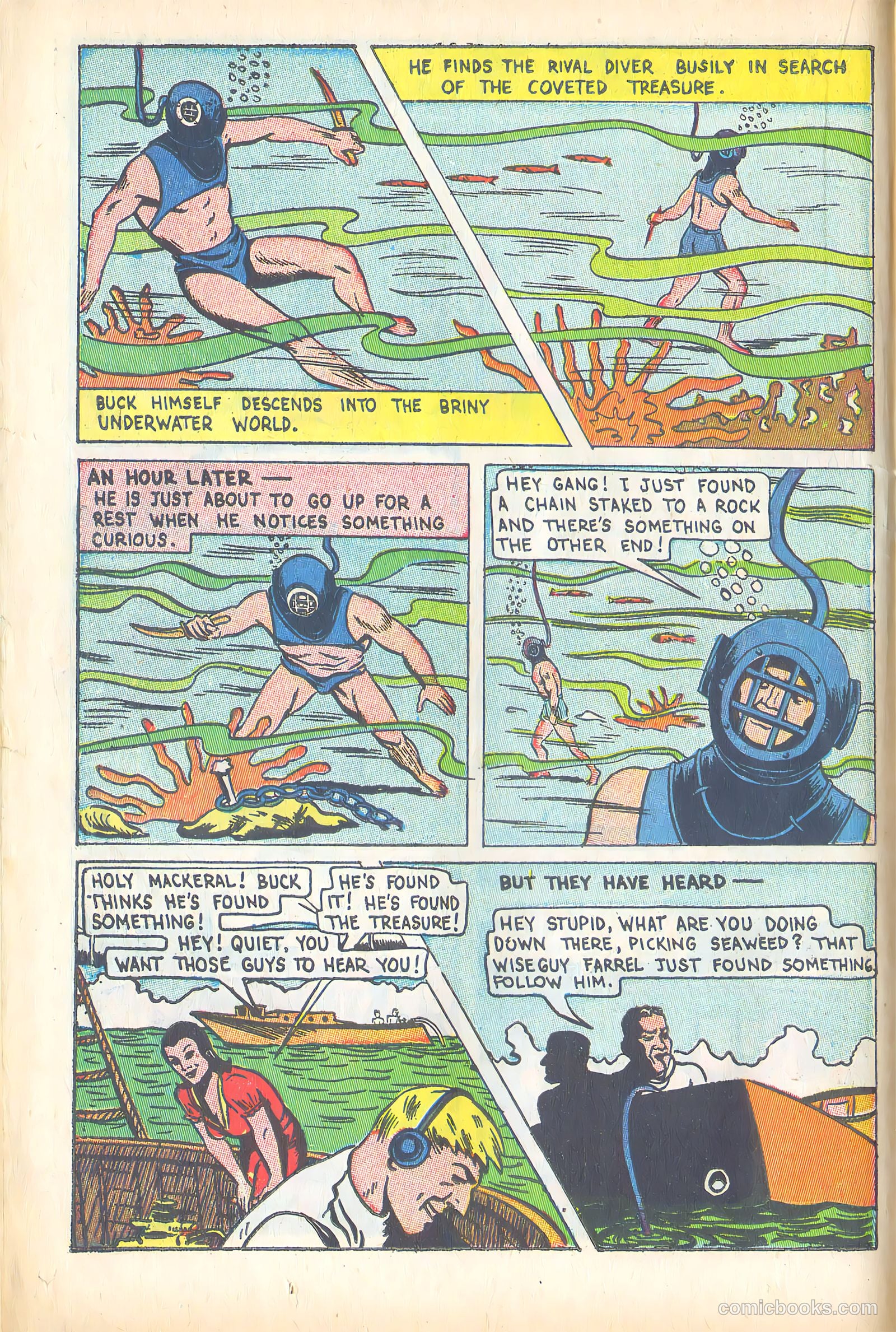 Crown Comics #7 (1945) — page 22