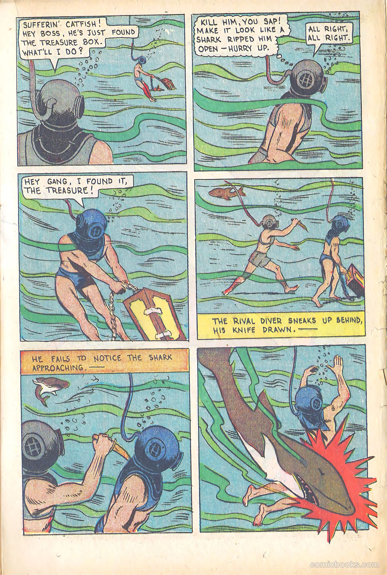 Crown Comics #7 (1945) — page 23
