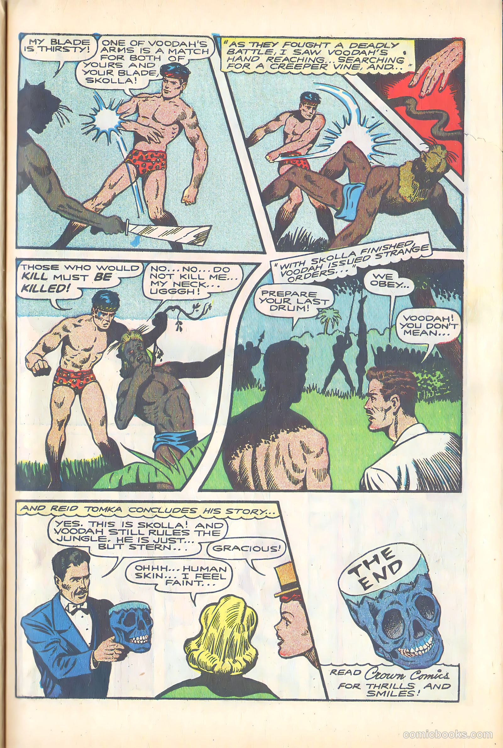 Crown Comics #7 (1945) — page 39