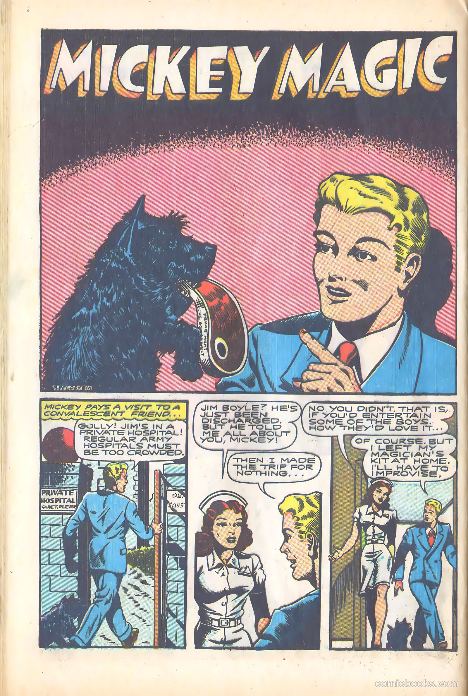 Crown Comics #7 (1945) — page 40