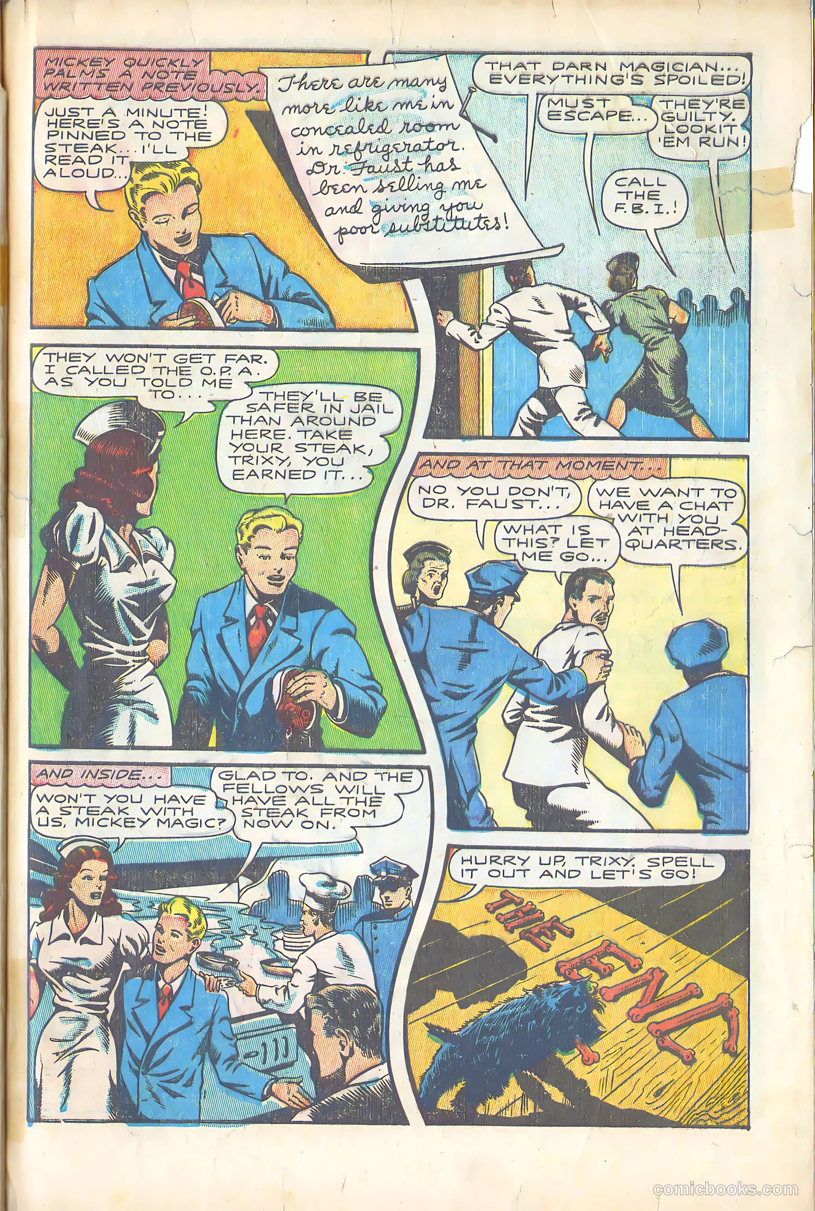 Crown Comics #7 (1945) — page 45