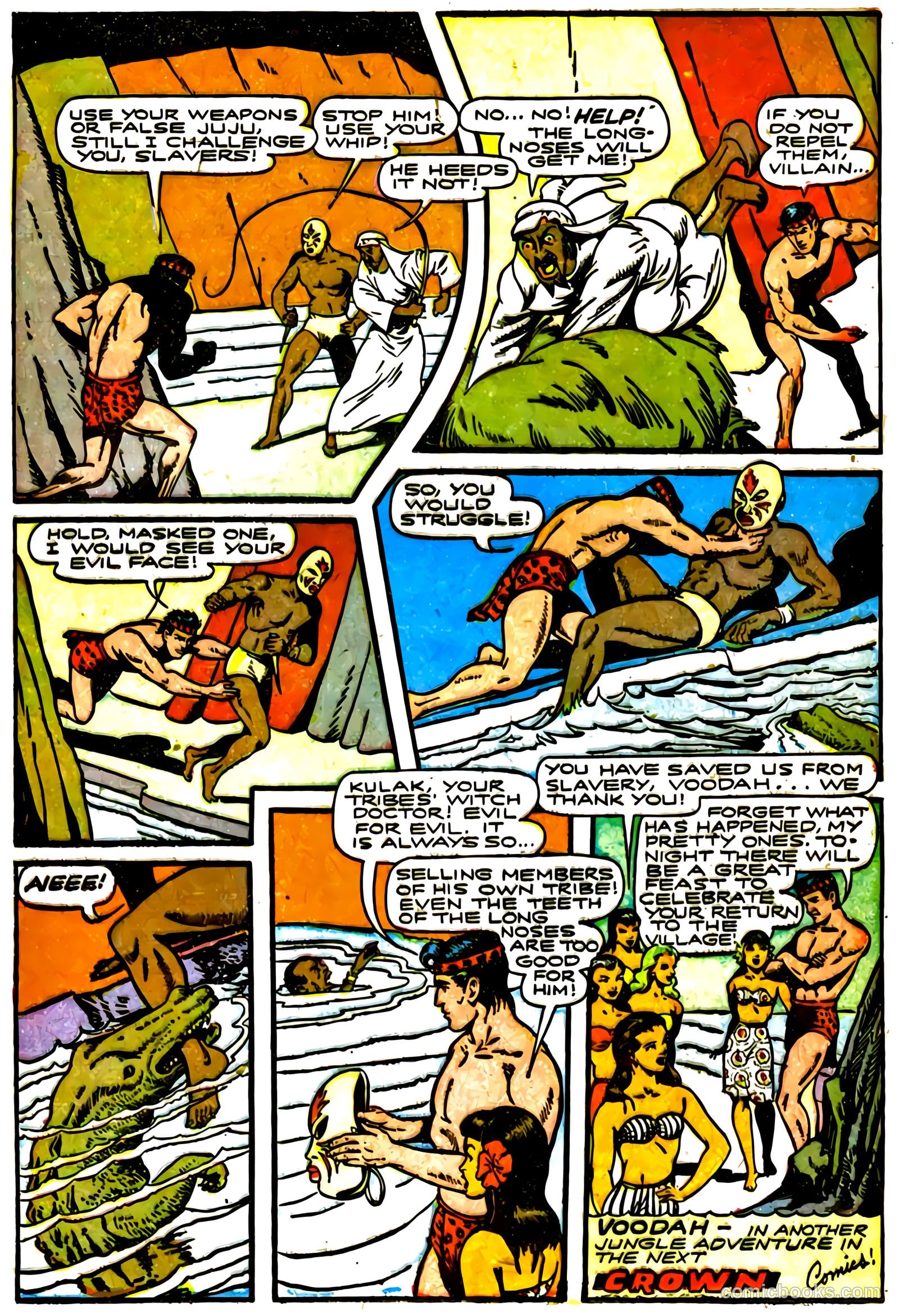 Crown Comics #8 (1947) — page 21