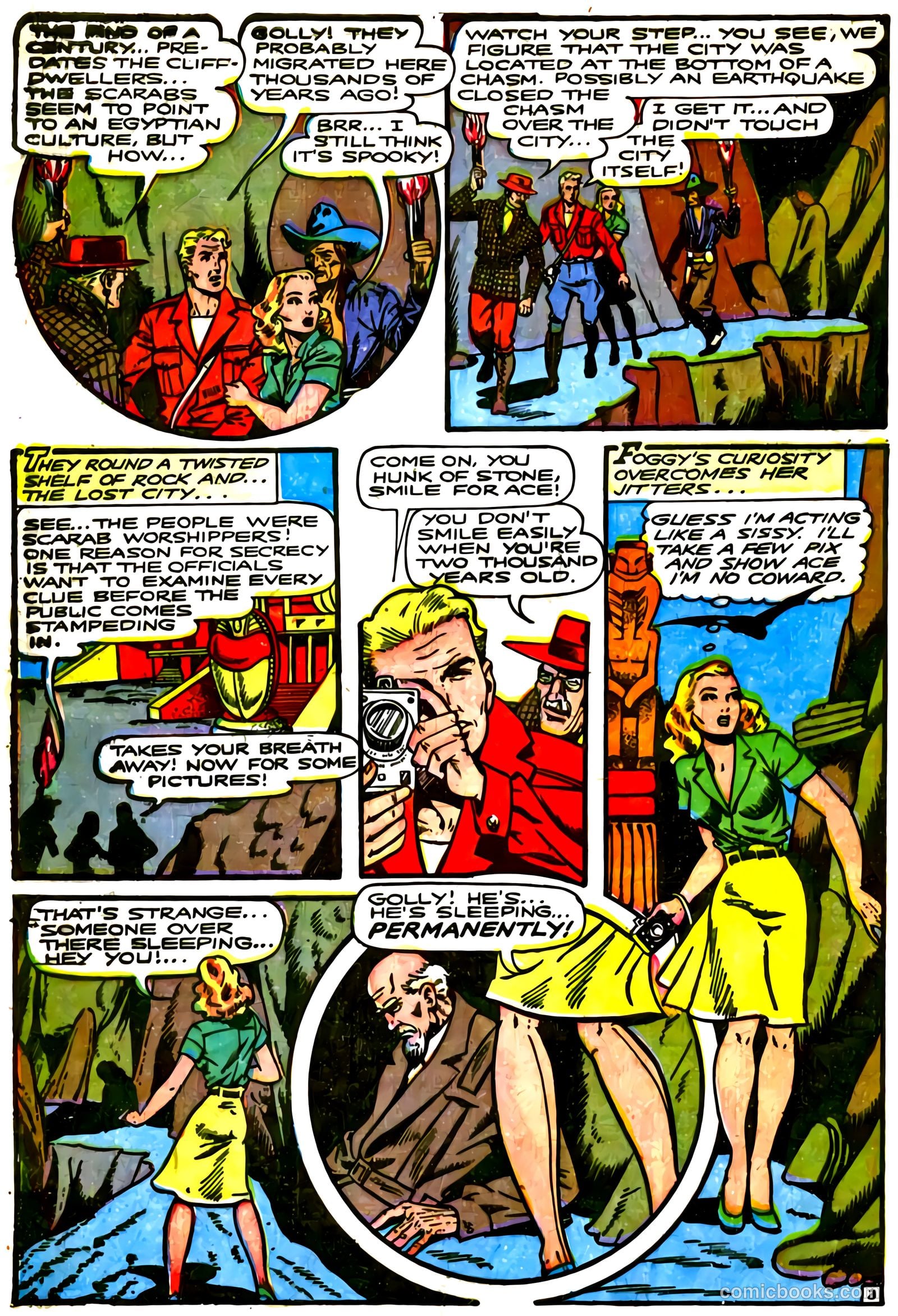 Crown Comics #8 (1947) — page 40