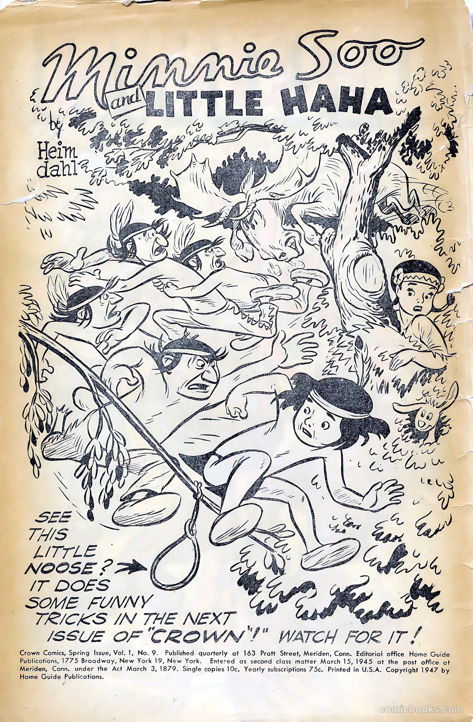 Crown Comics #9 (1947) — page 2
