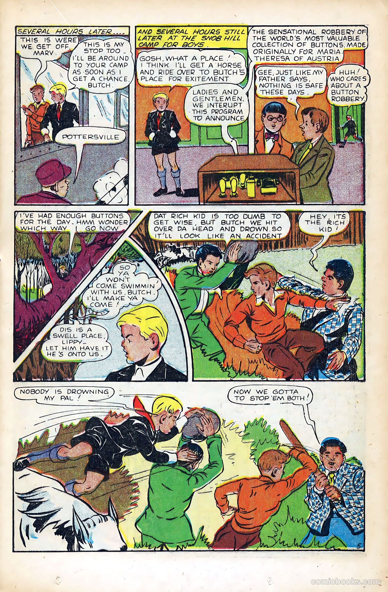 Crown Comics #9 (1947) — page 25