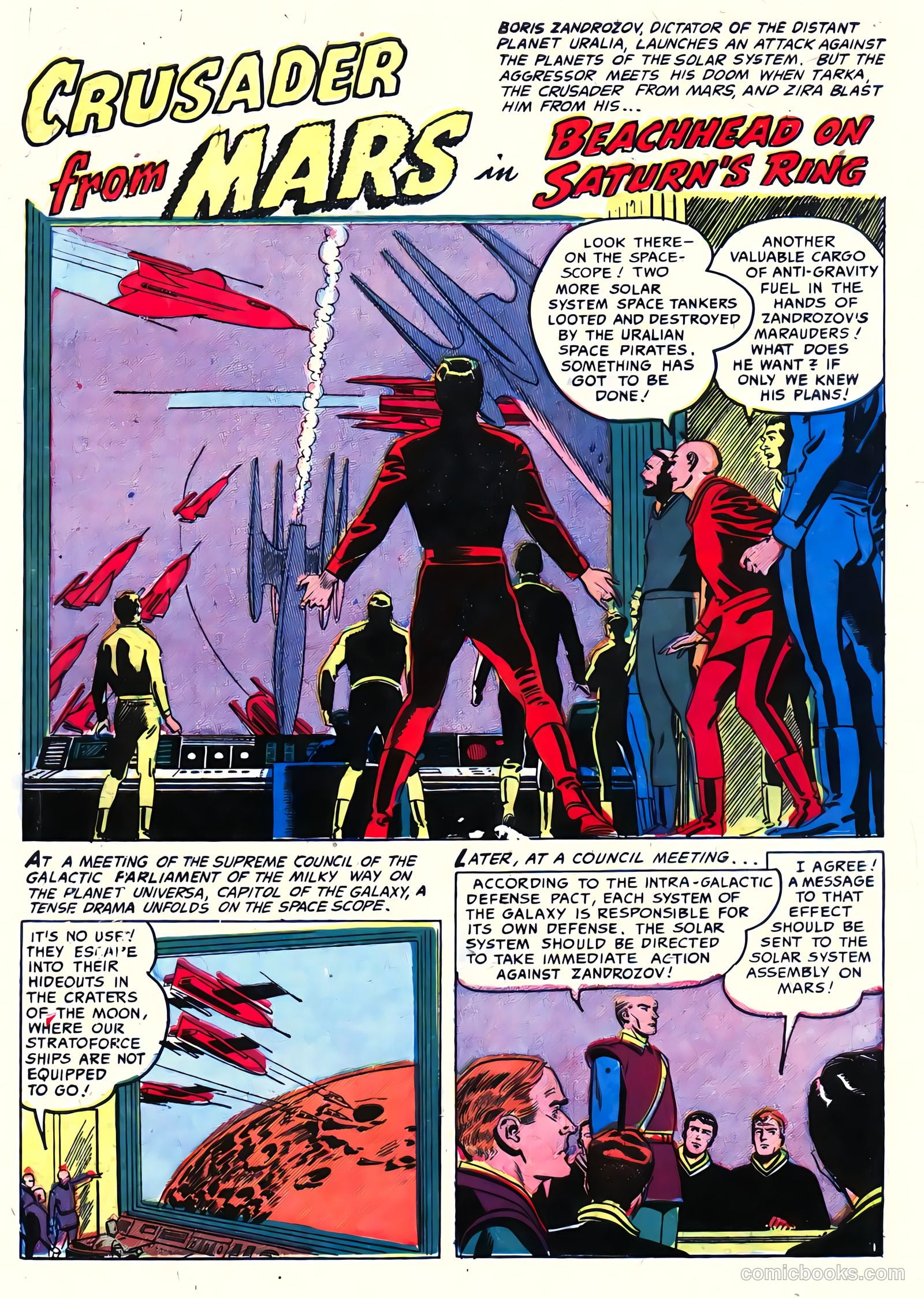 Crusader from Mars #2 (1952) — page 9 of 35