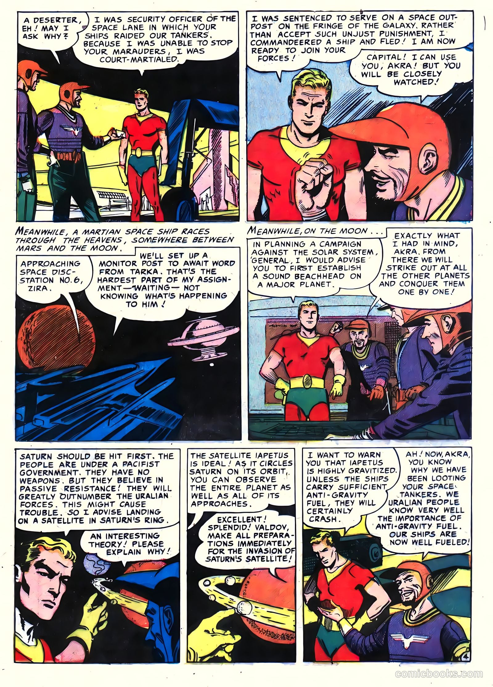 Crusader from Mars #2 (1952) — page 12 of 35