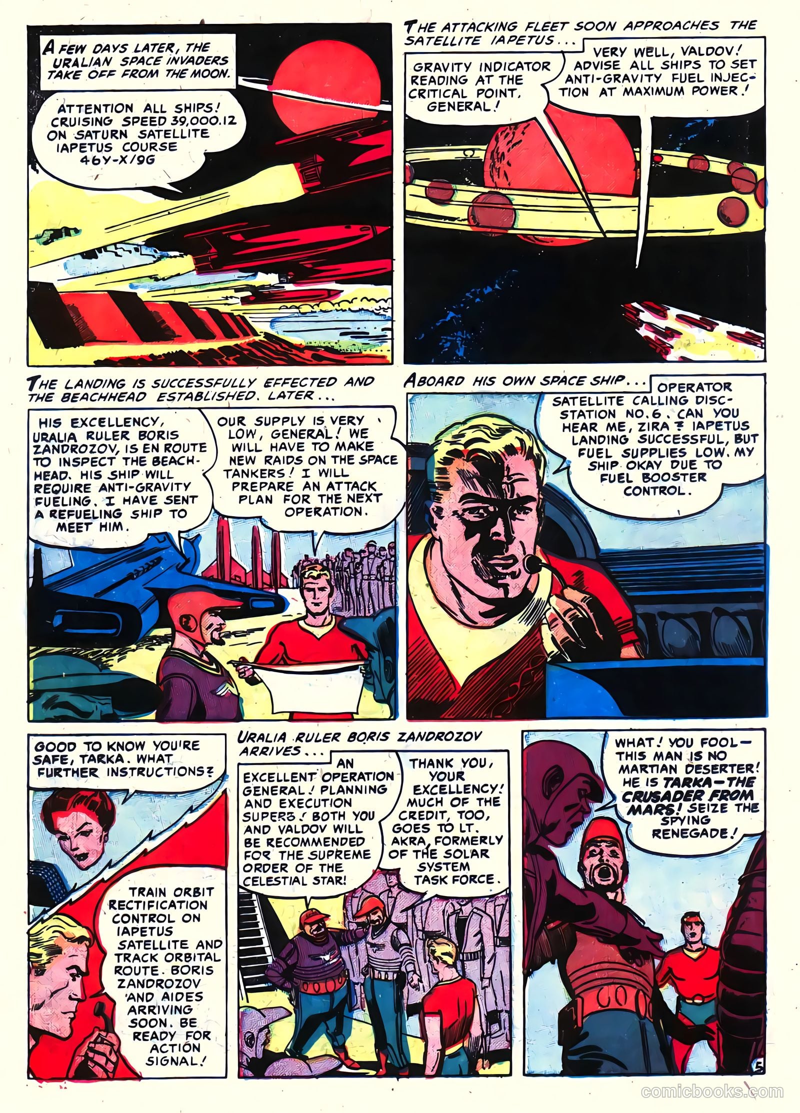 Crusader from Mars #2 (1952) — page 13 of 35