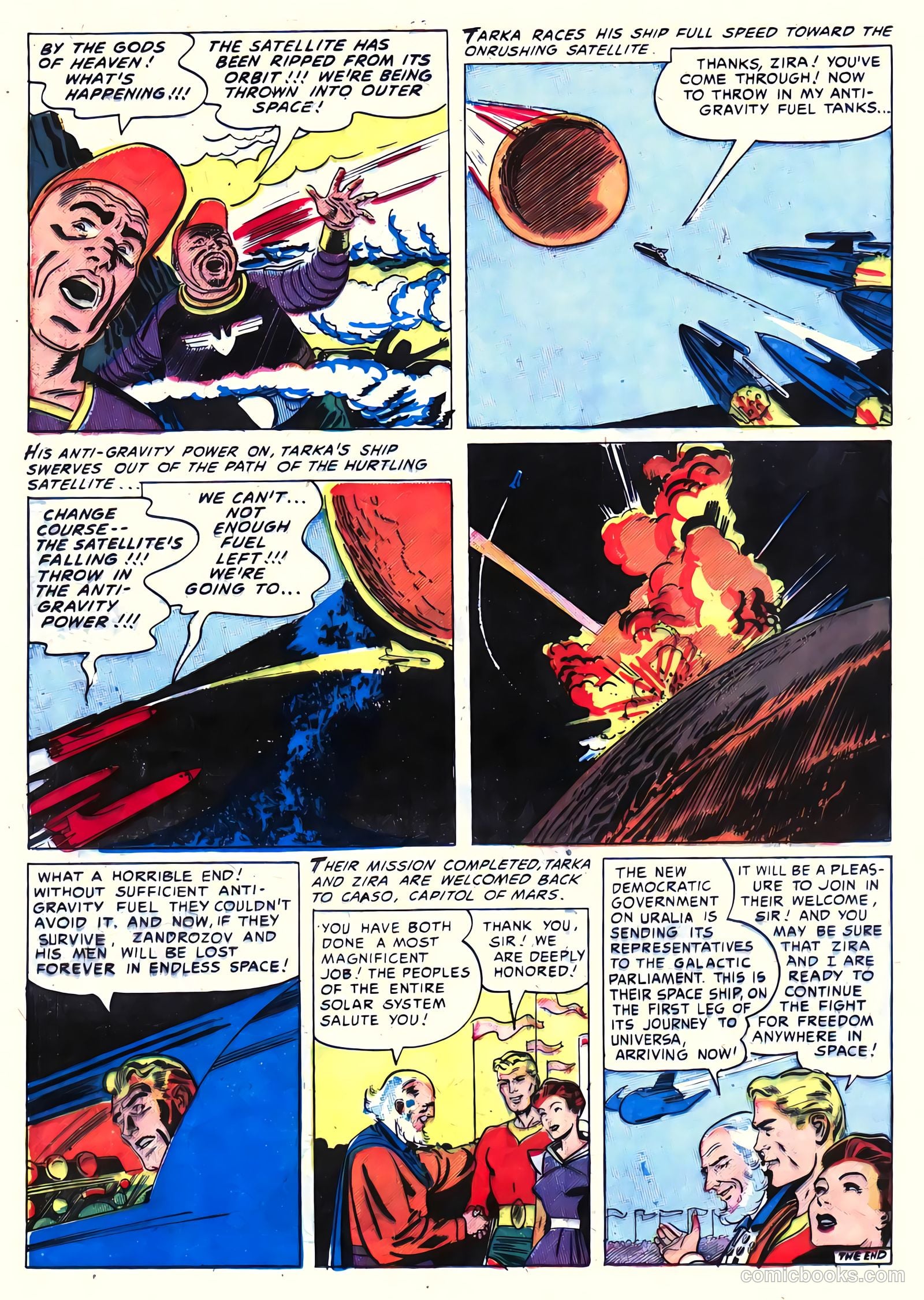 Crusader from Mars #2 (1952) — page 15 of 35