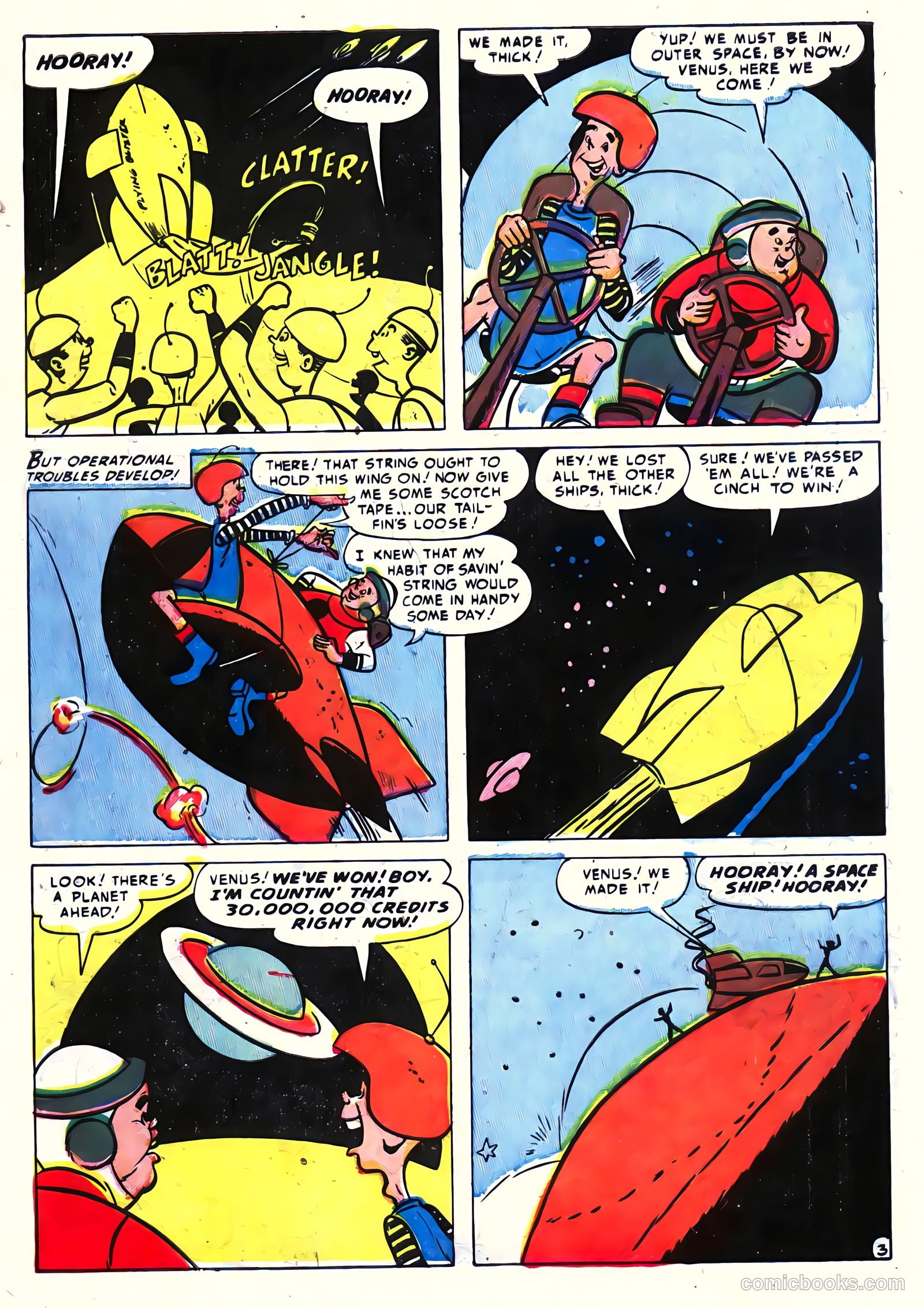 Crusader from Mars #2 (1952) — page 30 of 35
