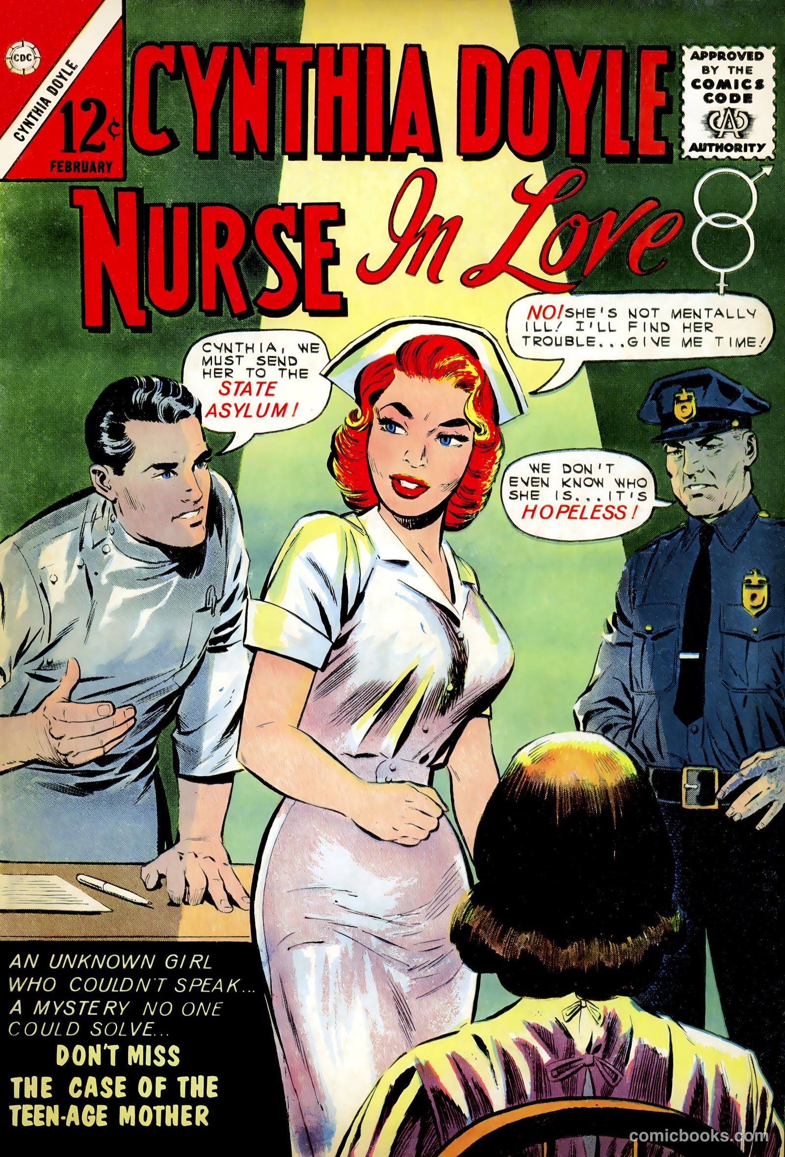 Cynthia Doyle, Nurse in Love #68 (1963) — page 1 of 36