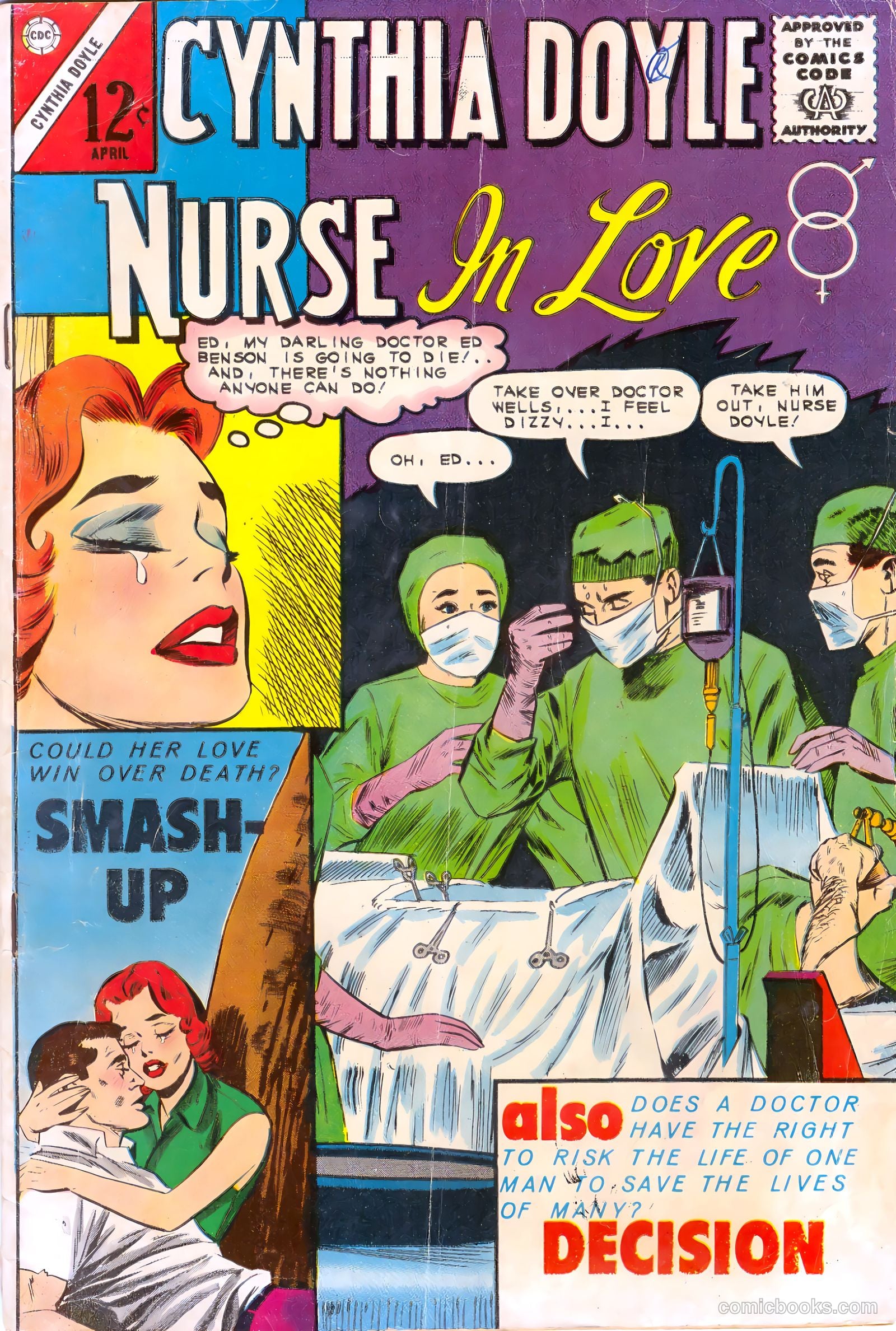 Cynthia Doyle, Nurse in Love #69 cover