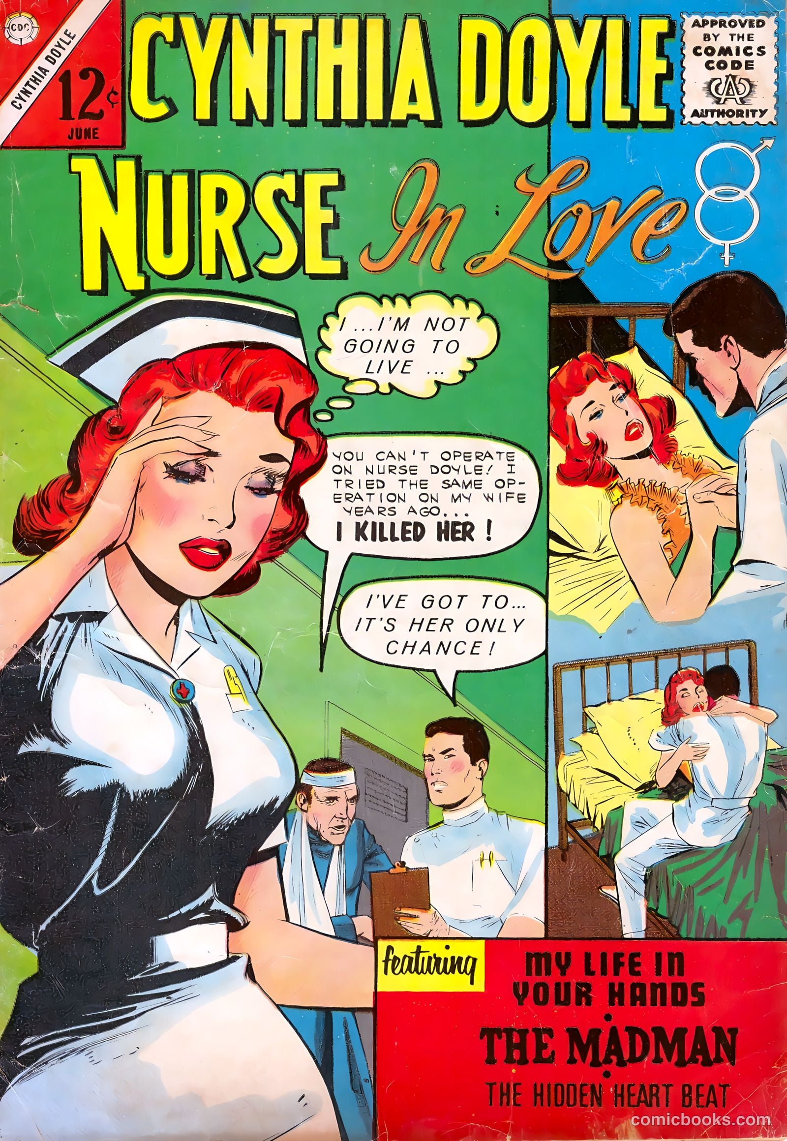 Cynthia Doyle, Nurse in Love #70 cover