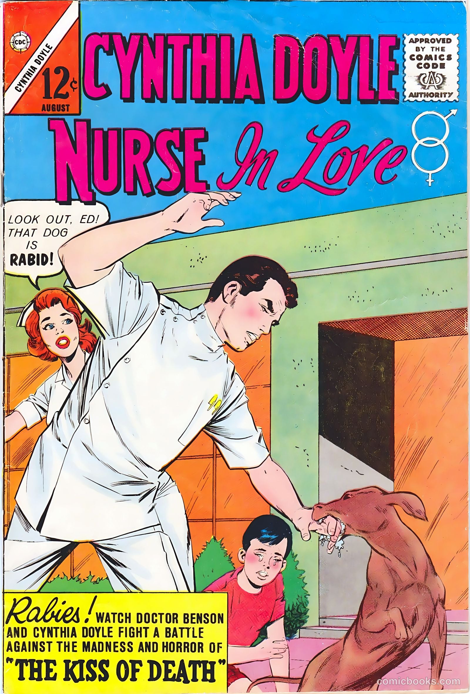 Cynthia Doyle, Nurse in Love #71 cover