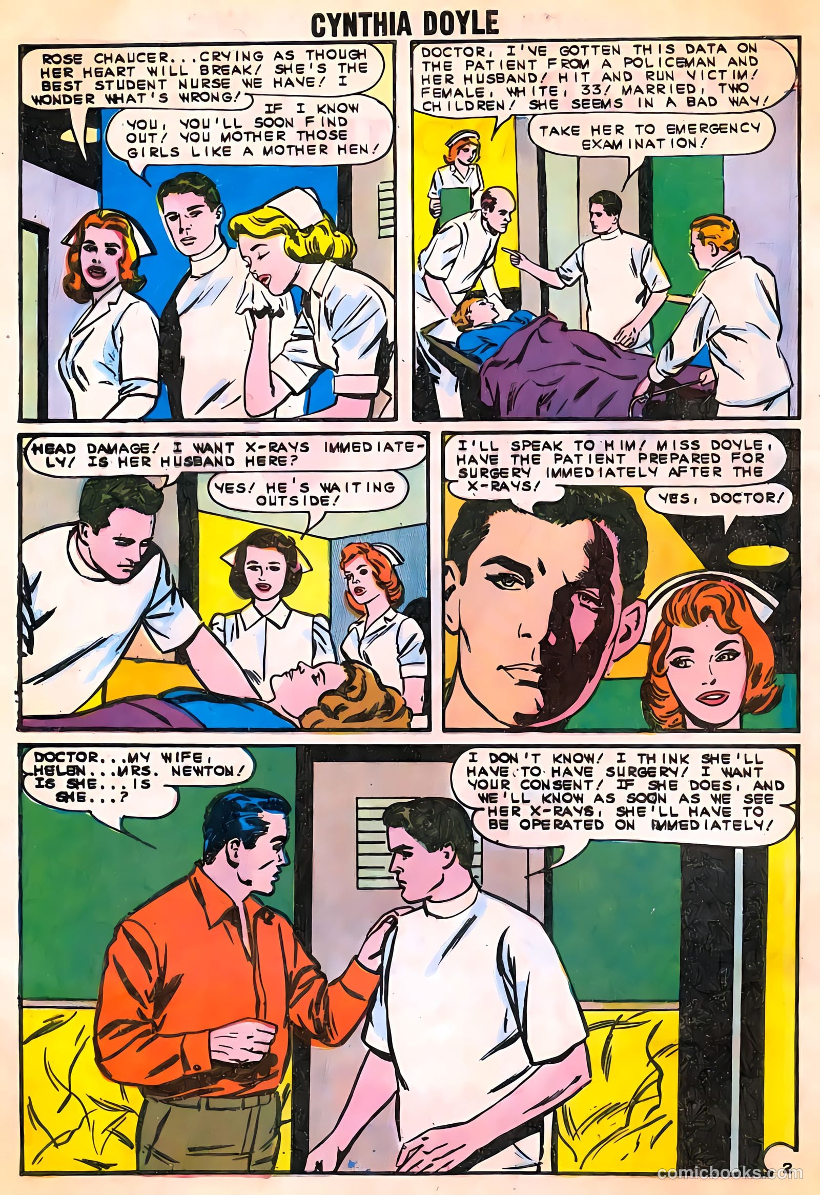 Cynthia Doyle, Nurse in Love #73 (1963) — page 4