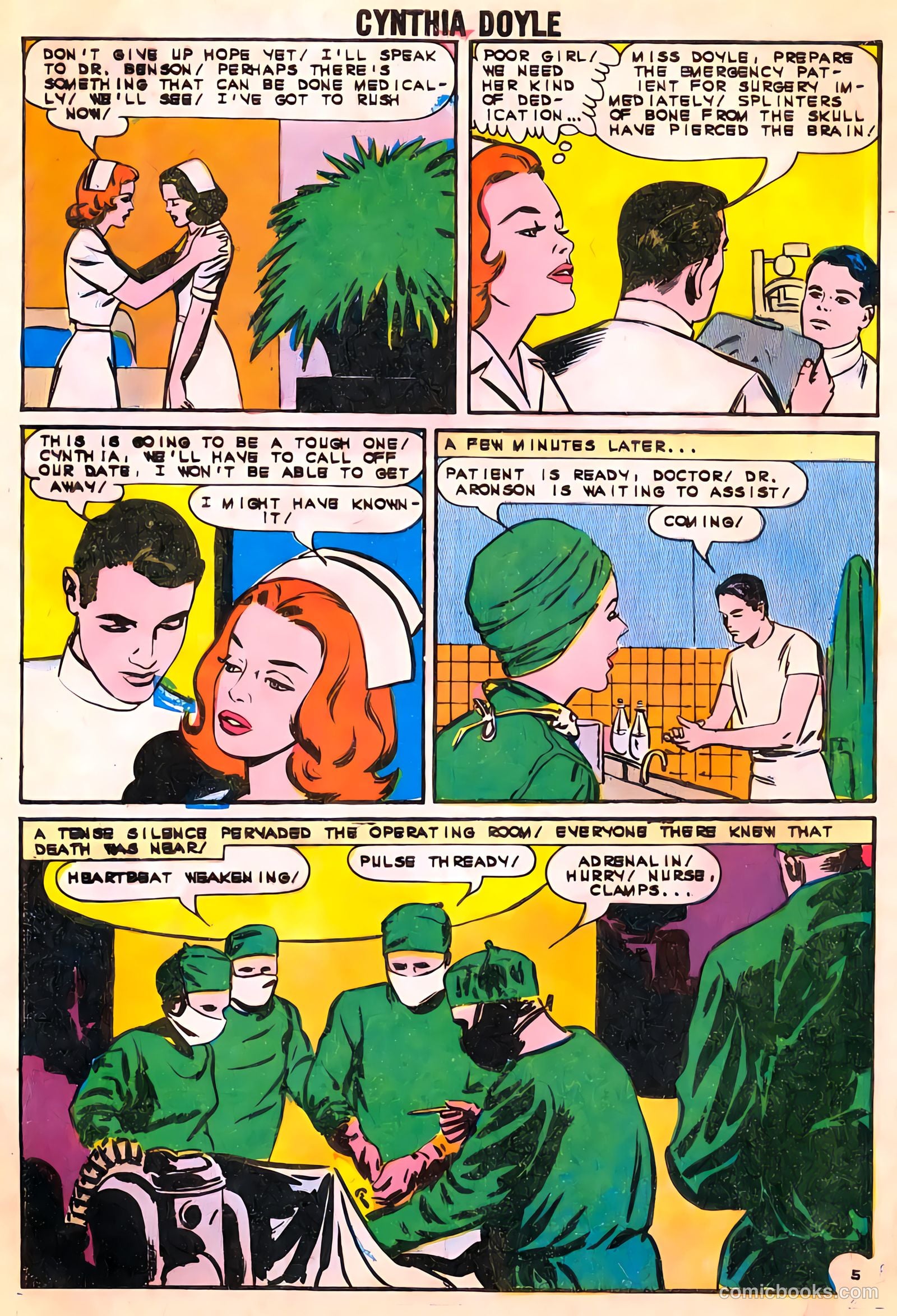Cynthia Doyle, Nurse in Love #73 (1963) — page 8