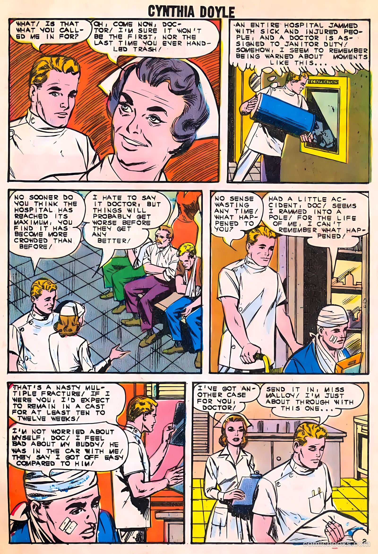 Cynthia Doyle, Nurse in Love #73 (1963) — page 16