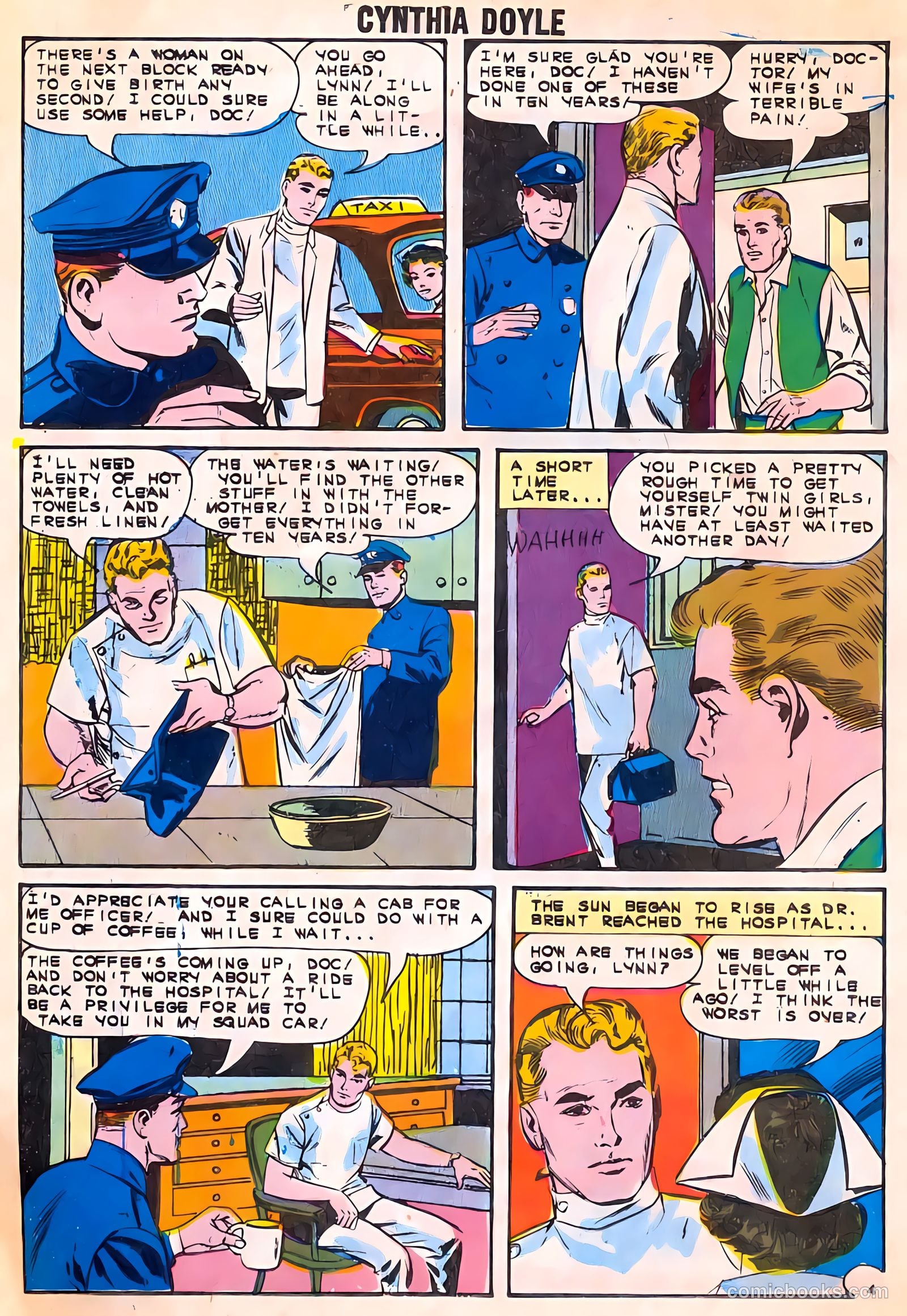 Cynthia Doyle, Nurse in Love #73 (1963) — page 18