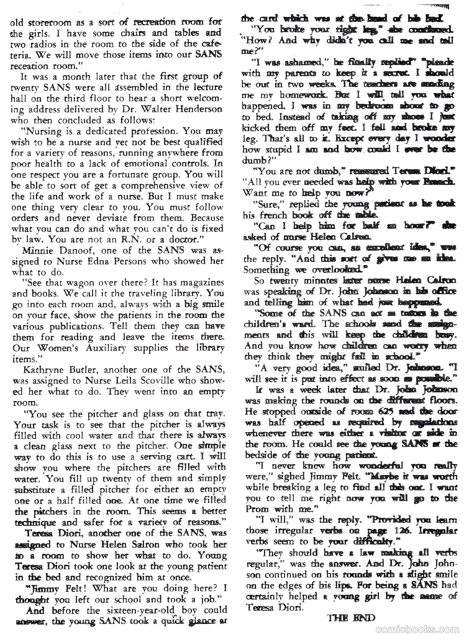 Cynthia Doyle, Nurse in Love #73 (1963) — page 21