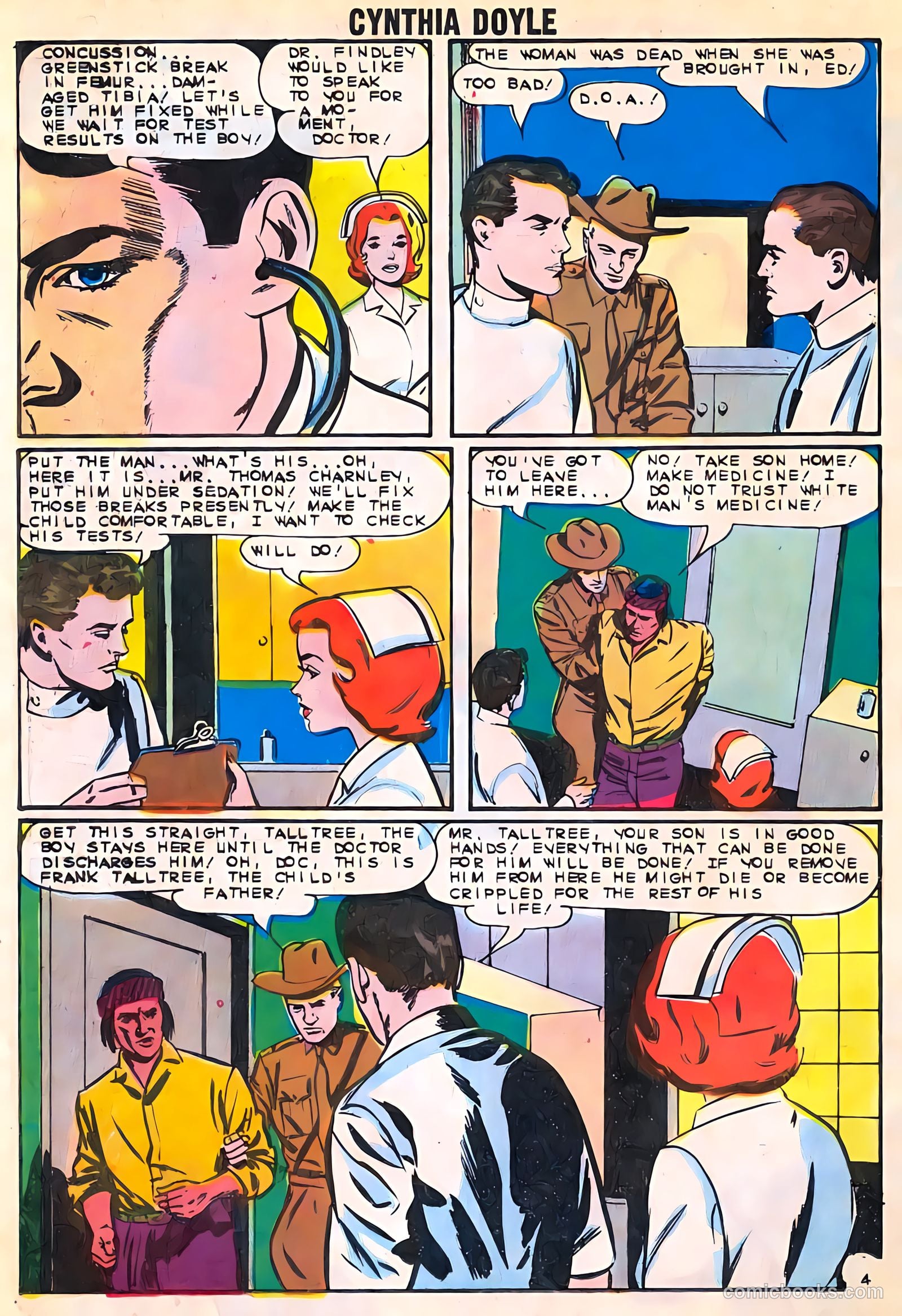 Cynthia Doyle, Nurse in Love #73 (1963) — page 26