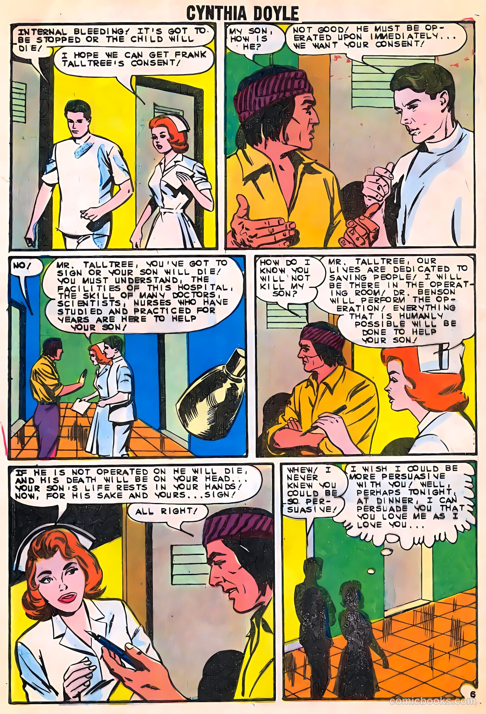 Cynthia Doyle, Nurse in Love #73 (1963) — page 28