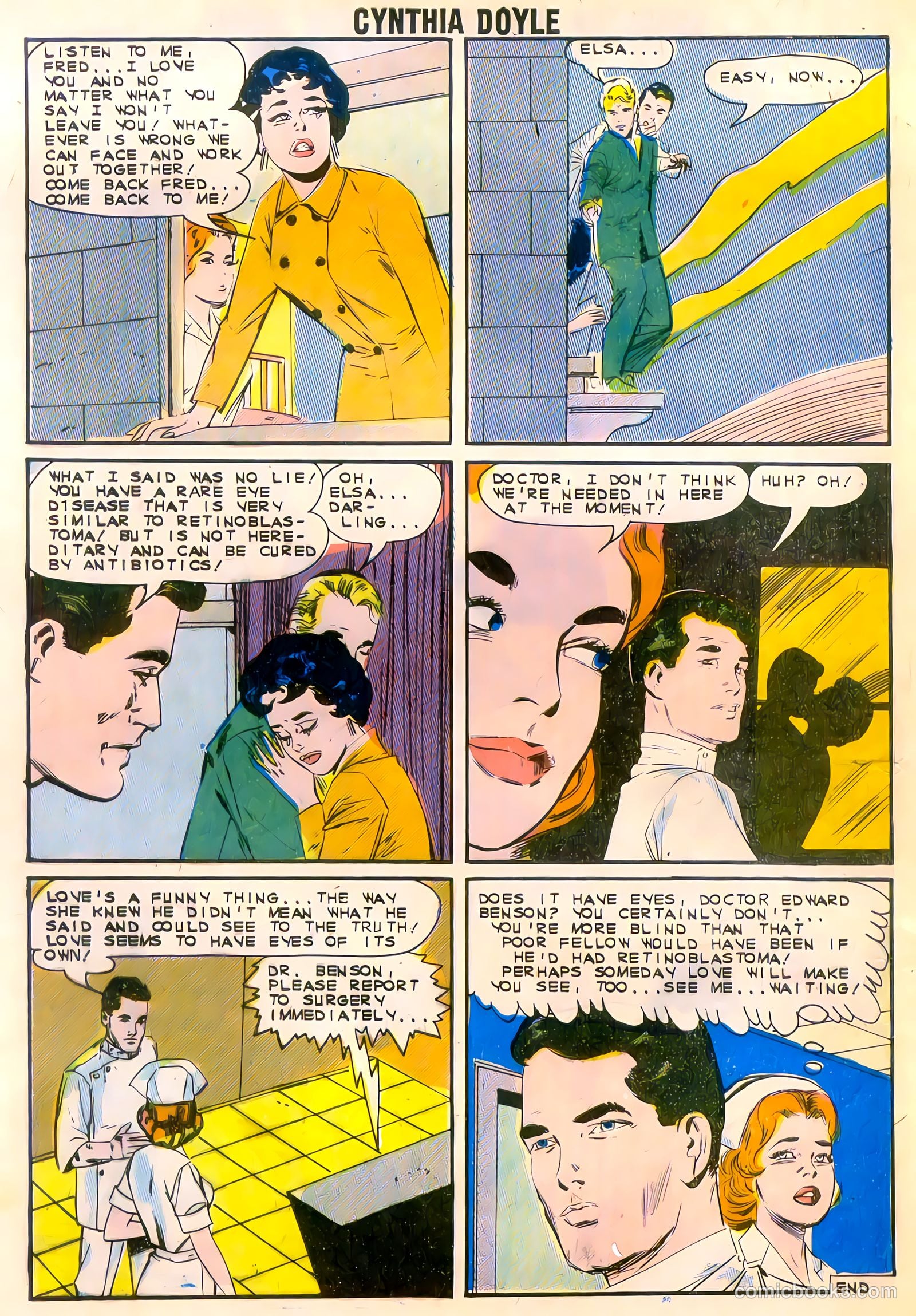 Cynthia Doyle, Nurse in Love #74 (1964) — page 8