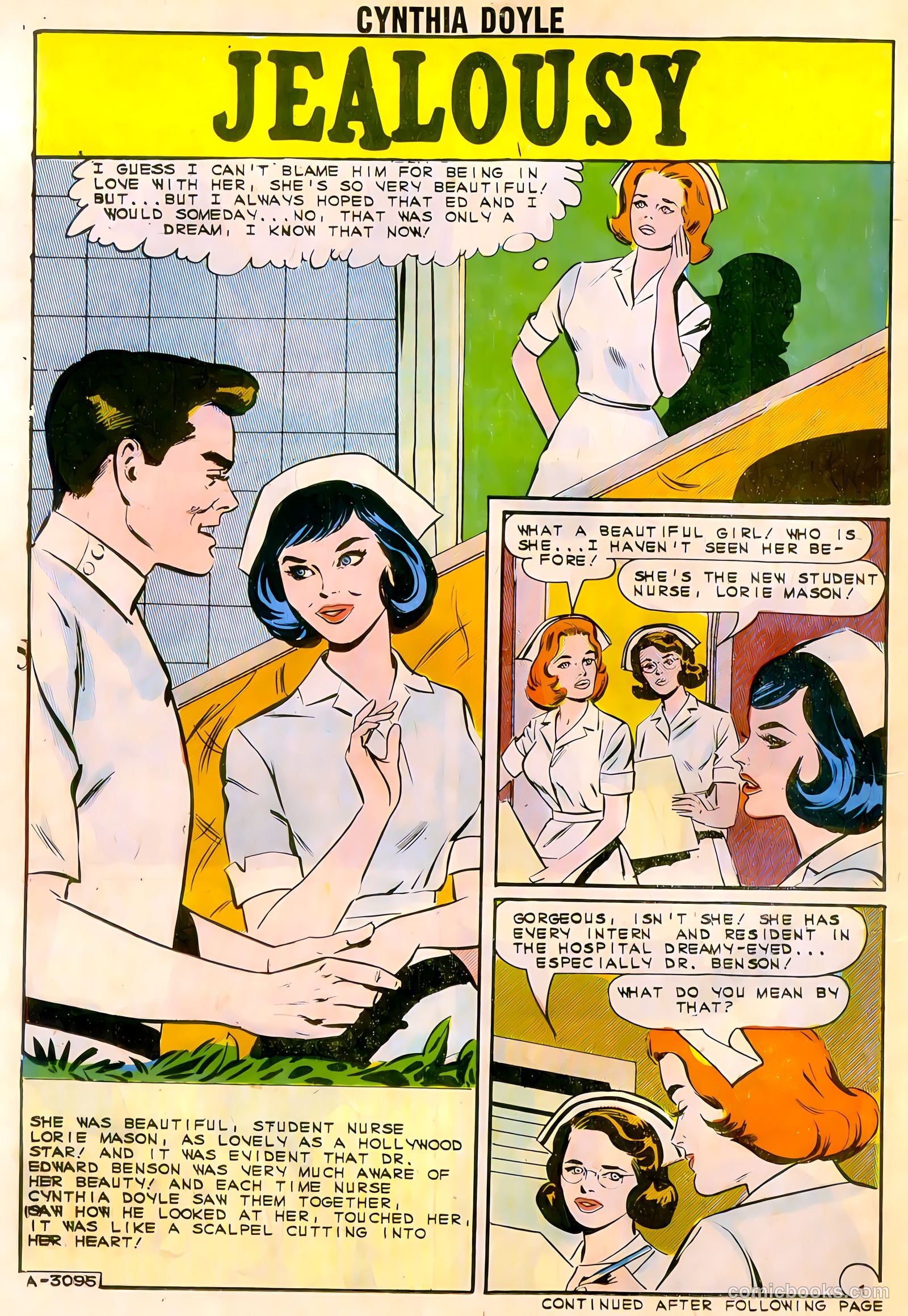 Cynthia Doyle, Nurse in Love #74 (1964) — page 14