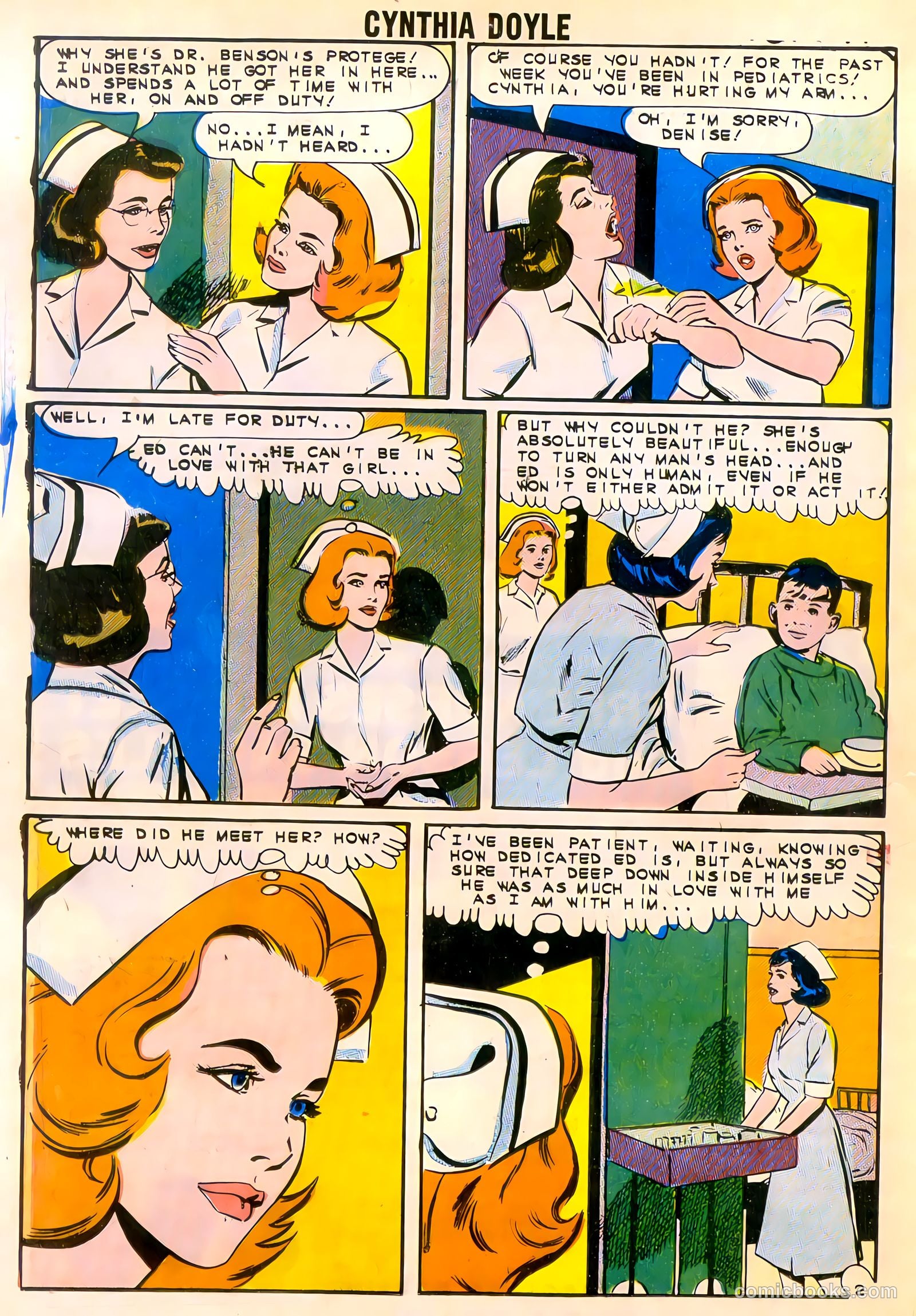 Cynthia Doyle, Nurse in Love #74 (1964) — page 16