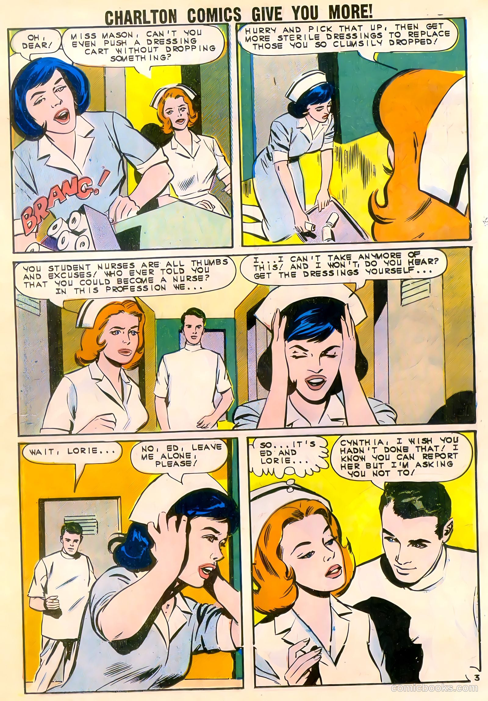 Cynthia Doyle, Nurse in Love #74 (1964) — page 17